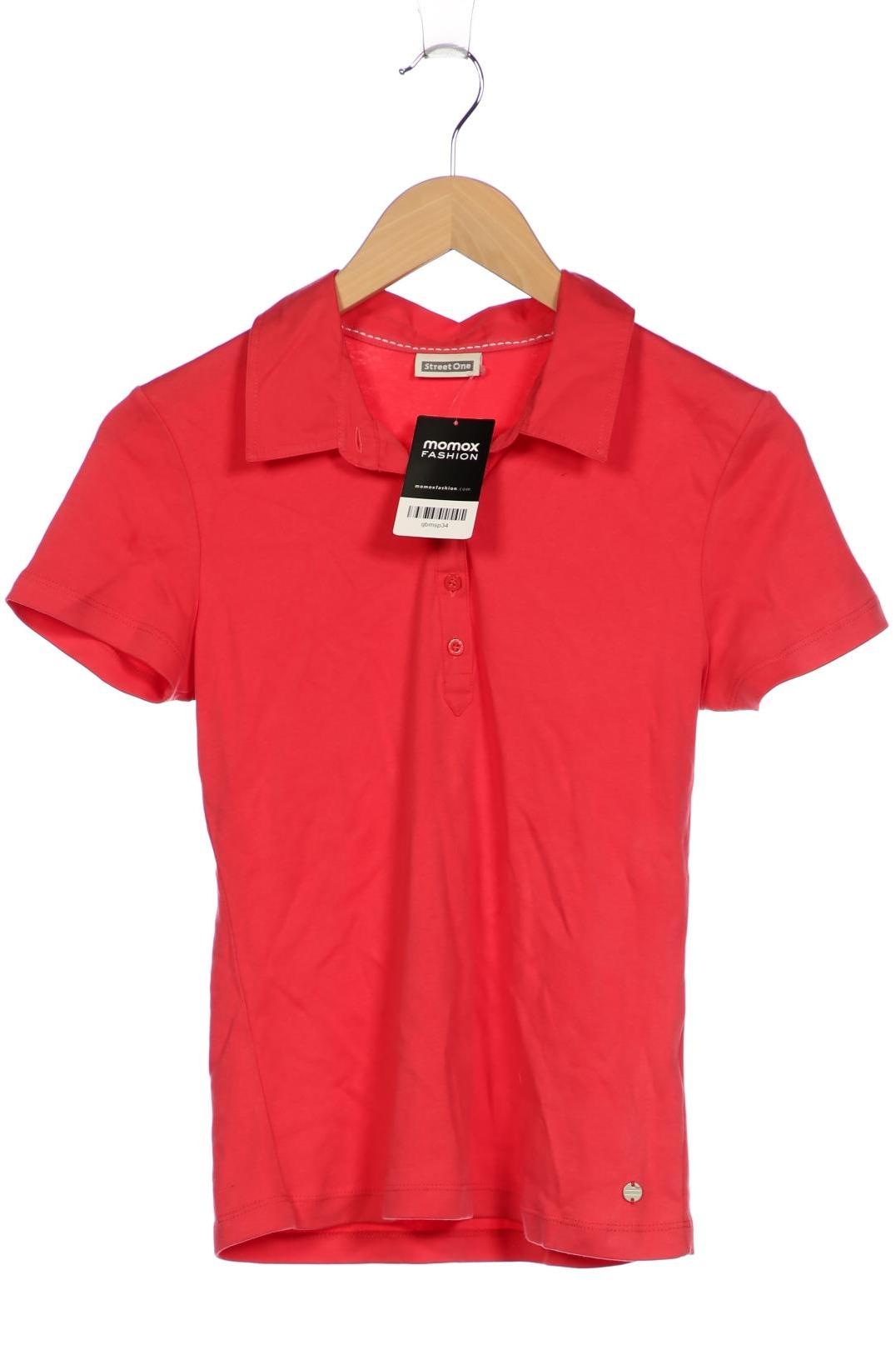 

Street One Damen Poloshirt, pink, Gr. 38