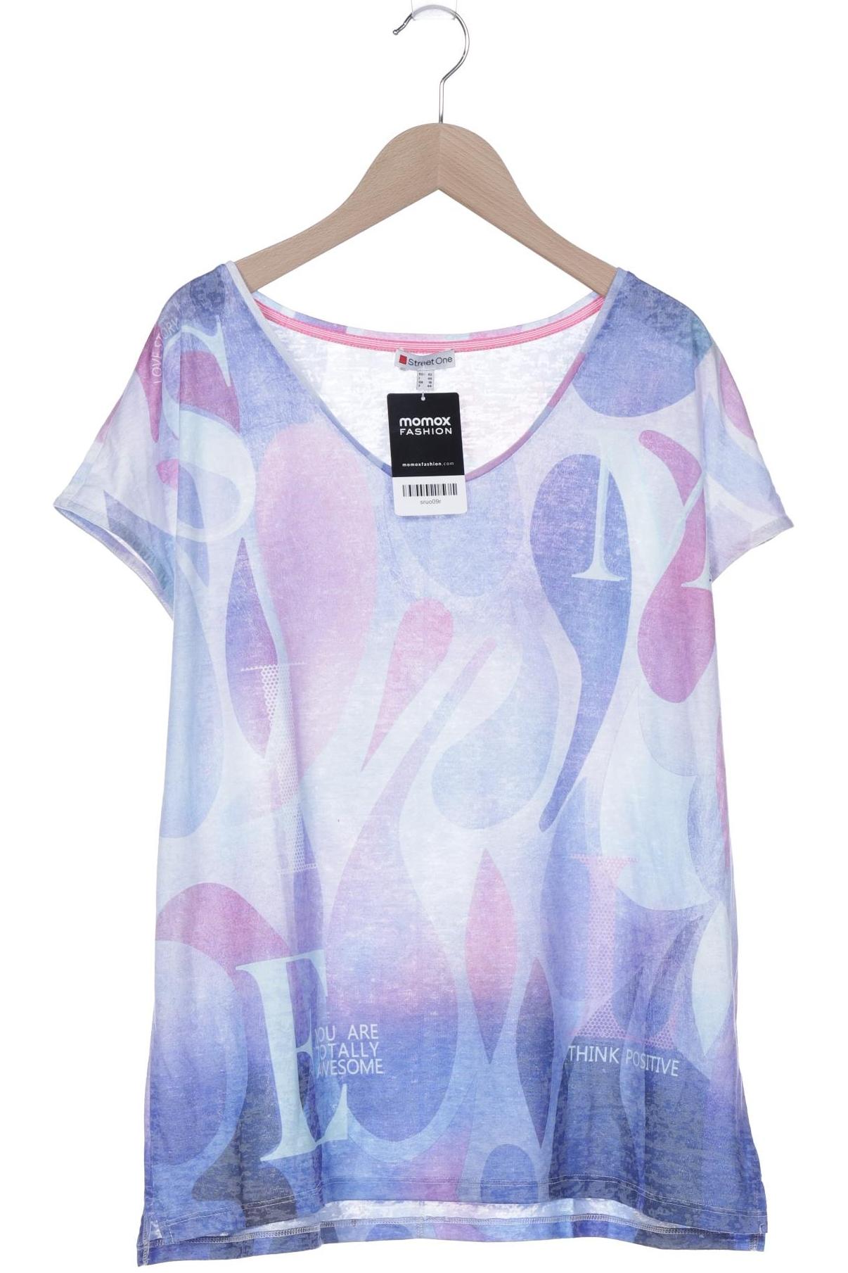 

Street One Damen T-Shirt, mehrfarbig, Gr. 42