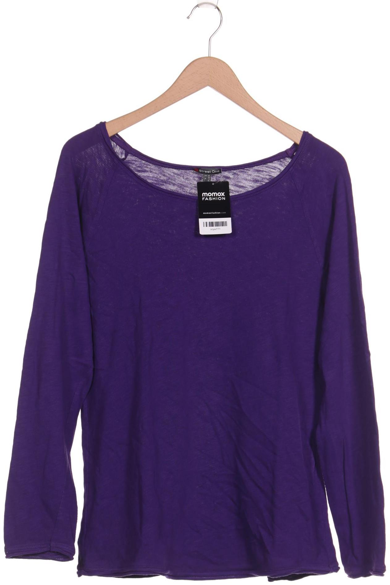 

Street One Damen Langarmshirt, flieder, Gr. 44