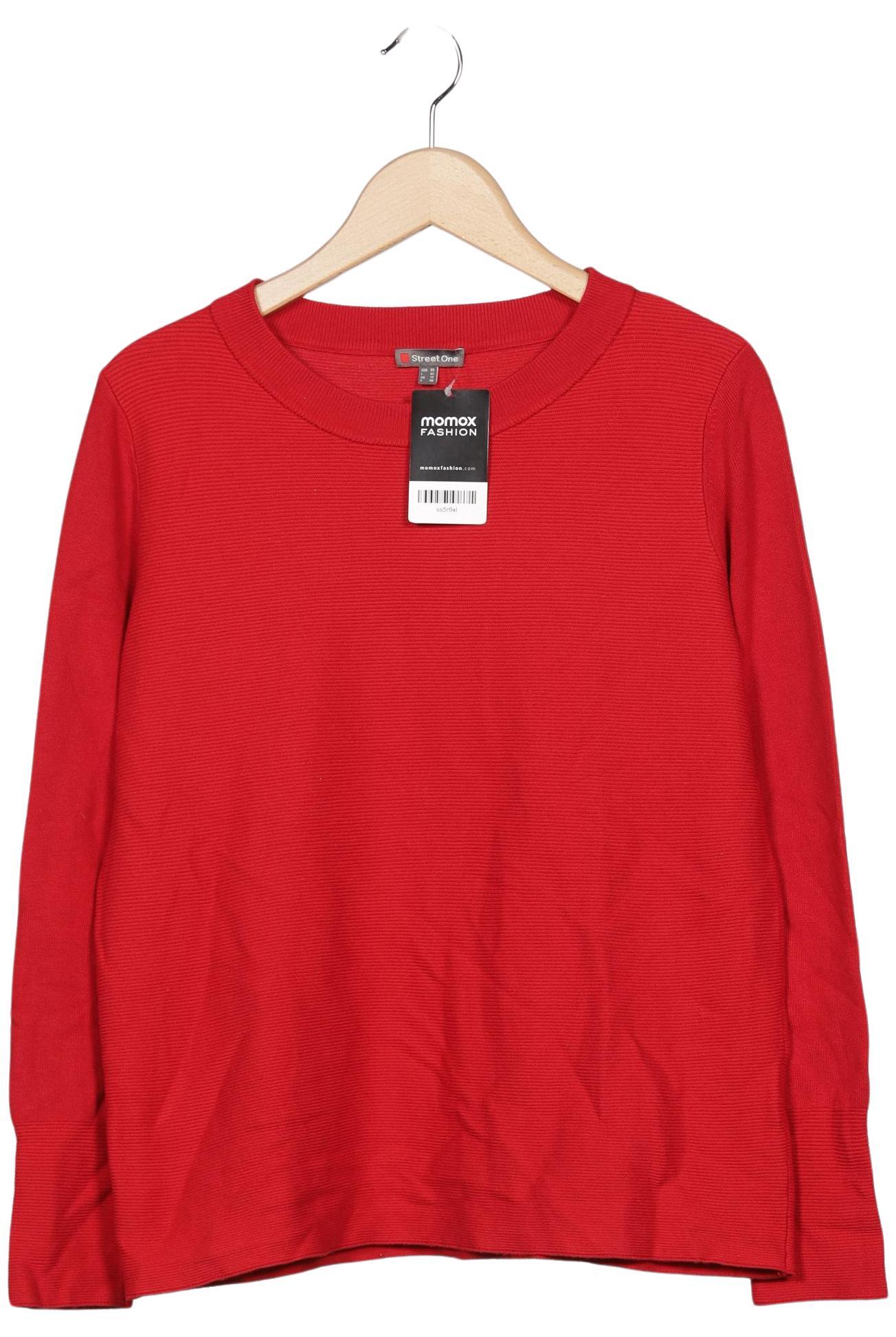 

Street One Damen Pullover, rot, Gr. 38