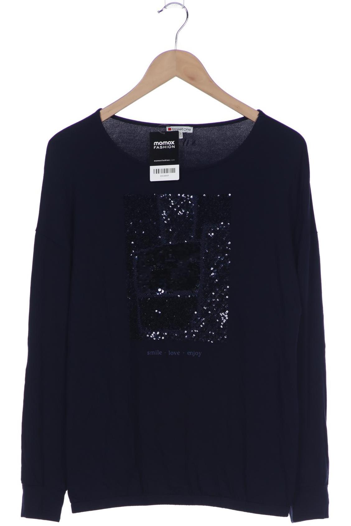 

Street One Damen Langarmshirt, marineblau, Gr. 40