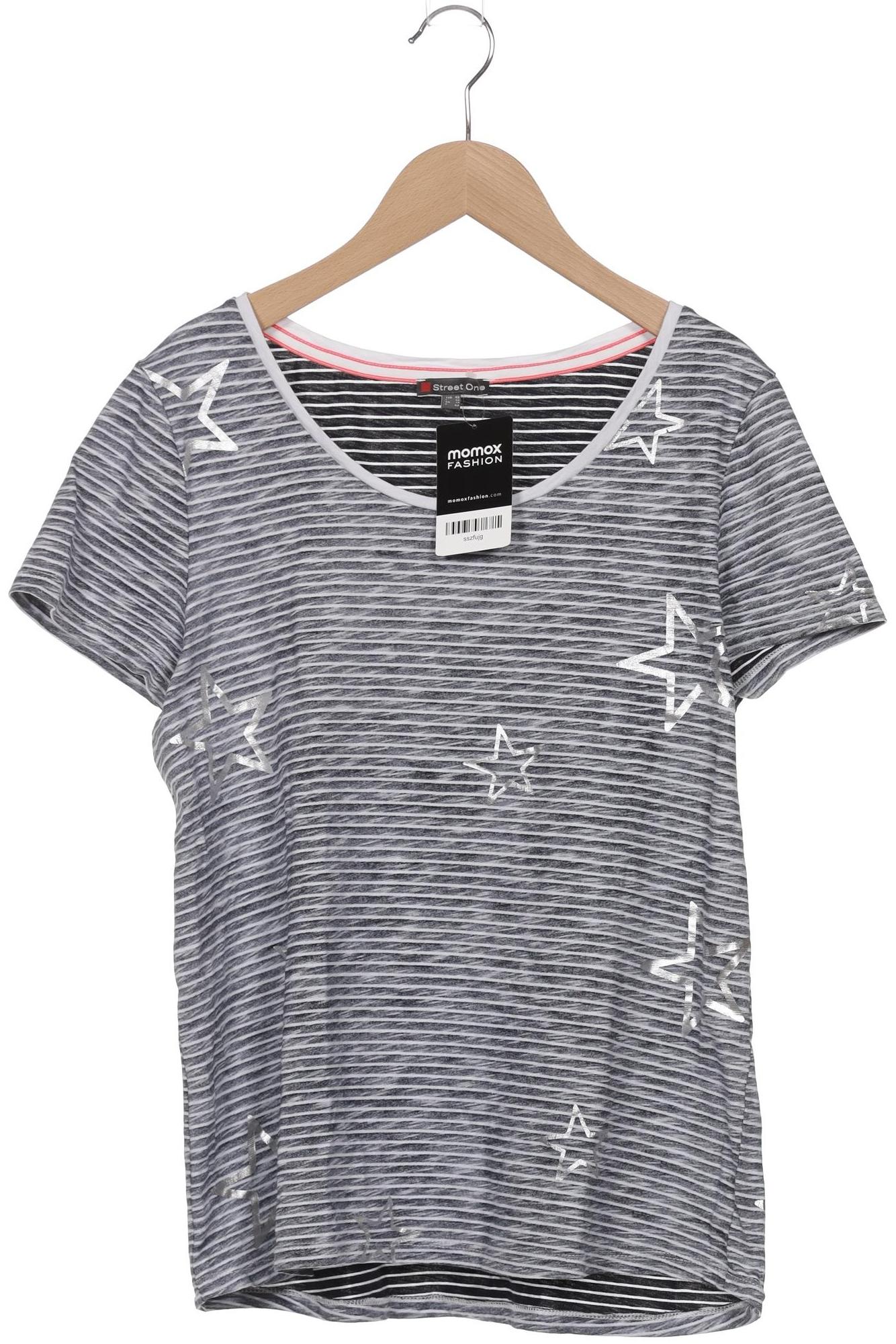 

Street One Damen T-Shirt, schwarz, Gr. 40