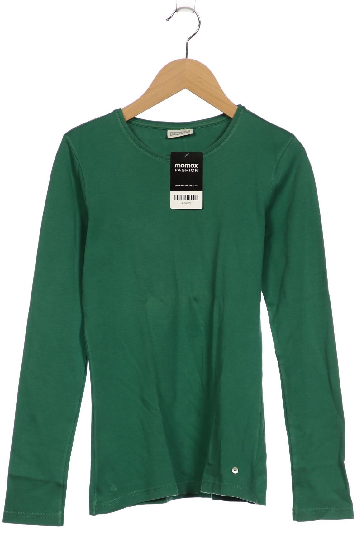

Street One Damen Langarmshirt, türkis, Gr. 36