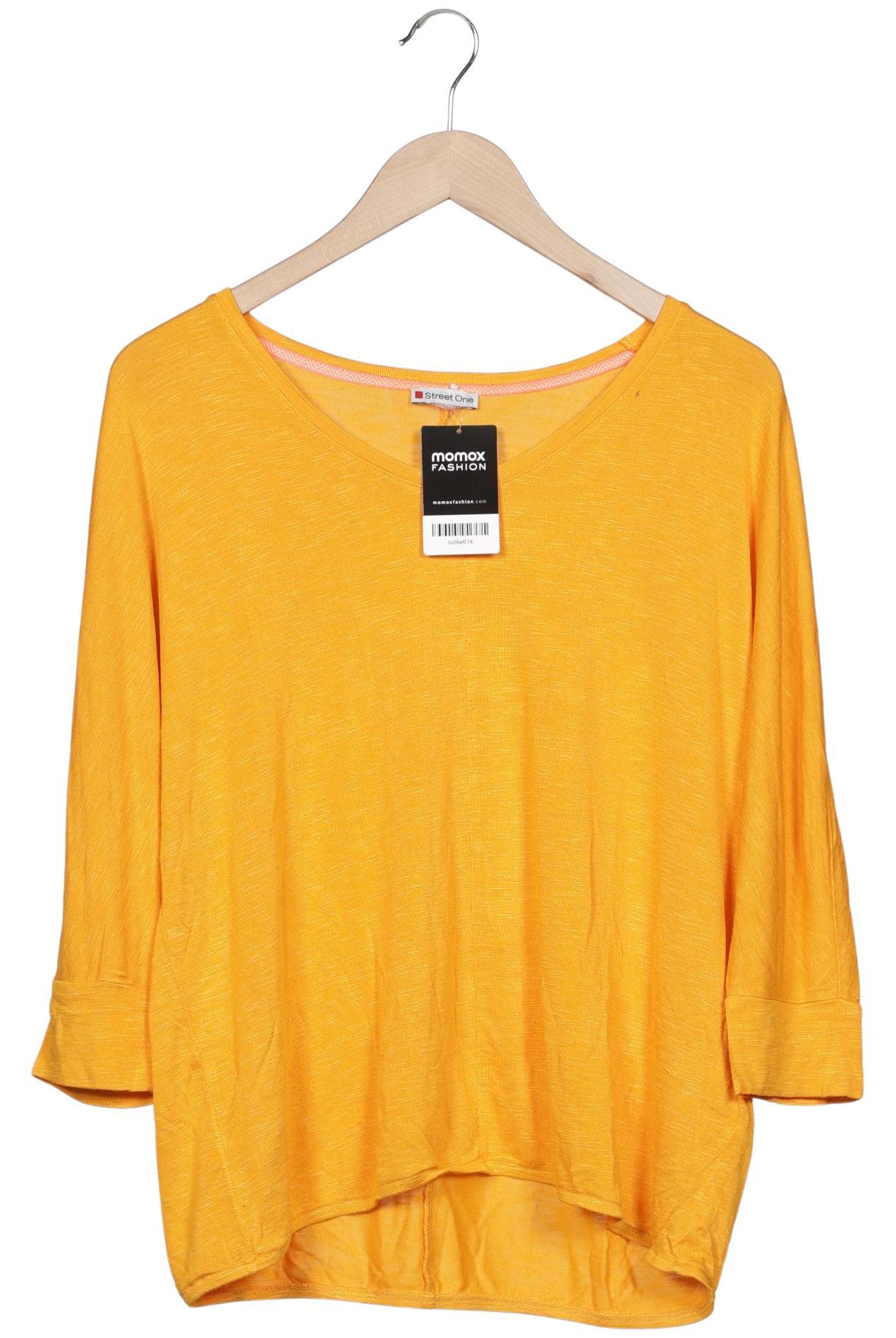 

Street One Damen Langarmshirt, gelb, Gr. 42