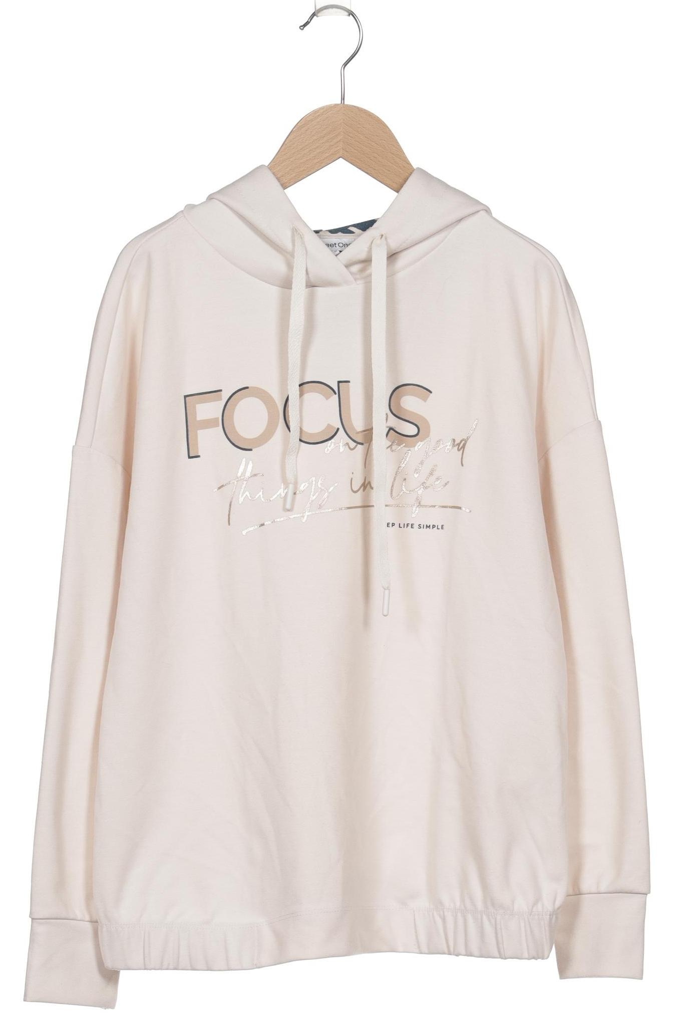 

Street One Damen Kapuzenpullover, beige, Gr. 36
