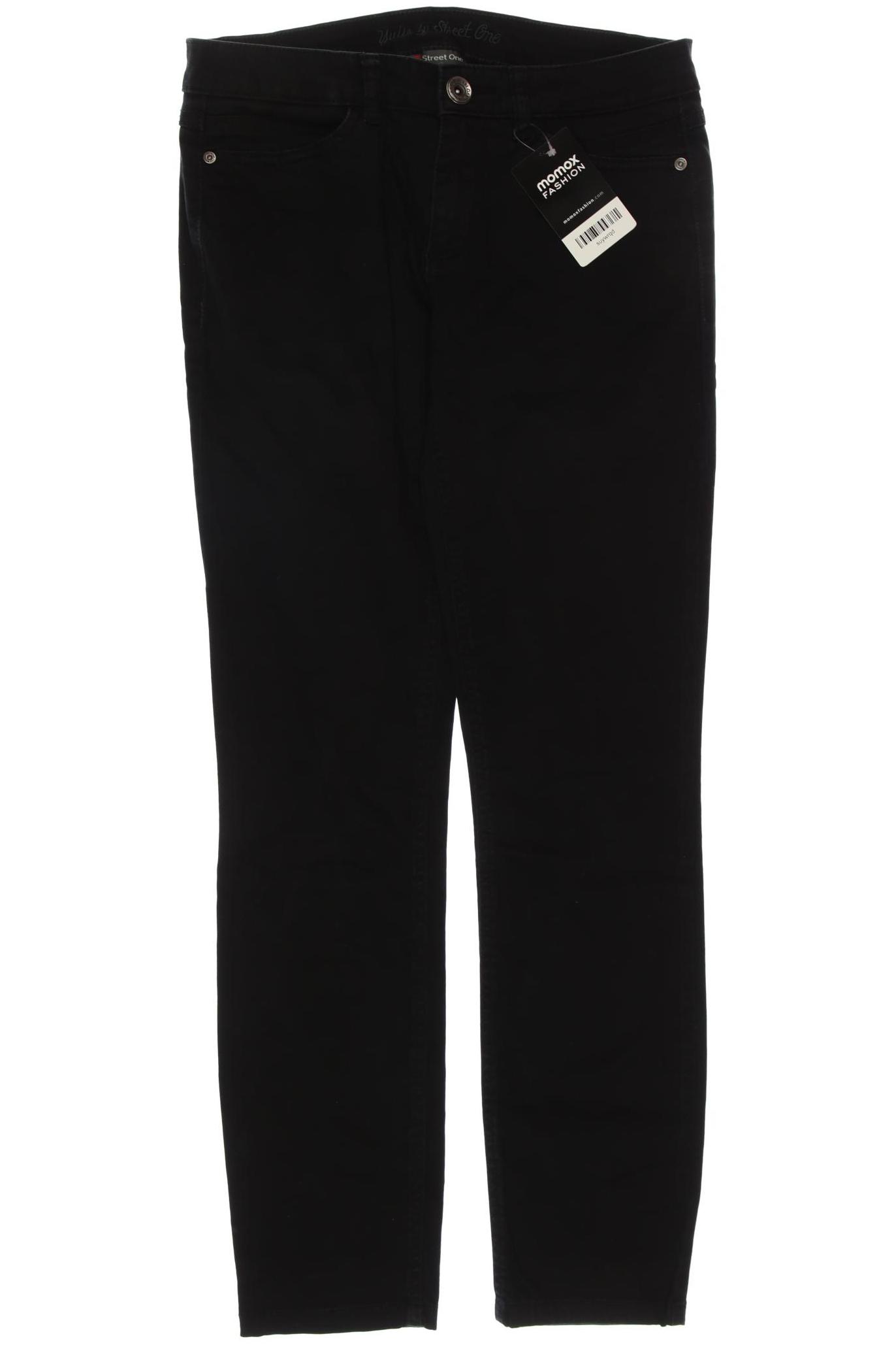 

Street One Damen Jeans, schwarz