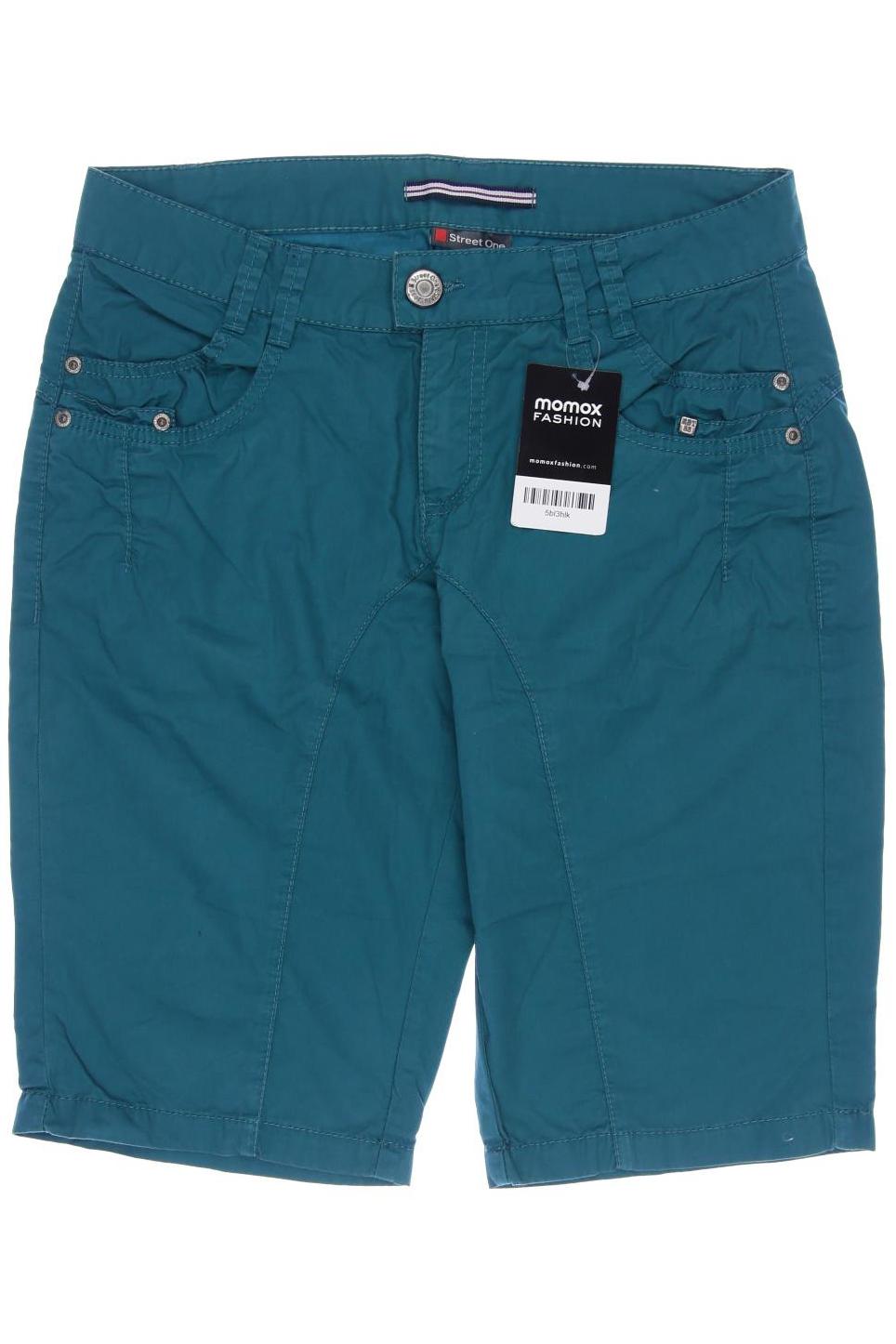 

Street One Damen Shorts, türkis, Gr. 34