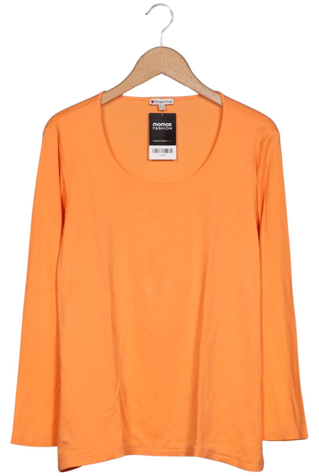 

Street One Damen Langarmshirt, orange, Gr. 44