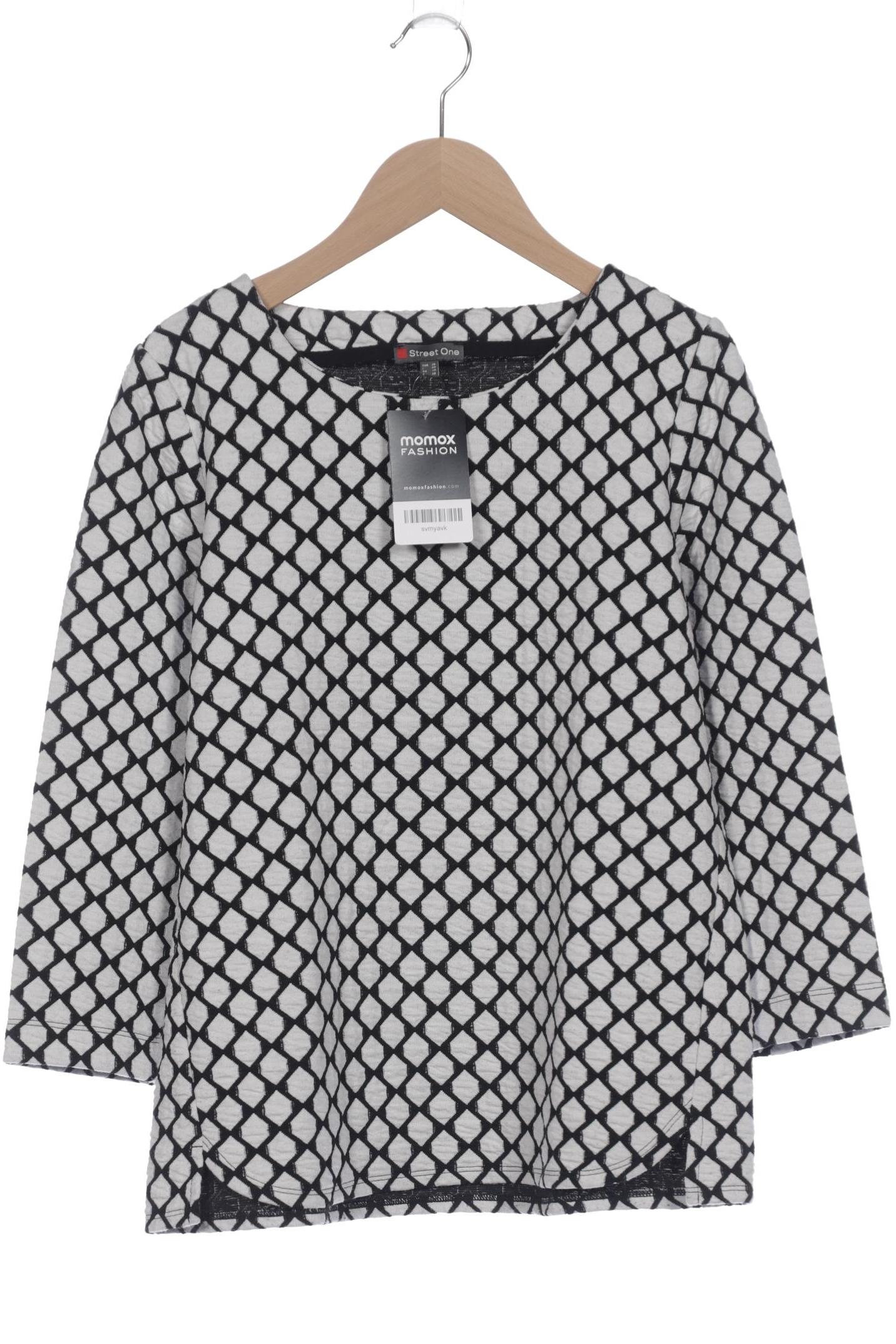 

Street One Damen Sweatshirt, weiß, Gr. 36