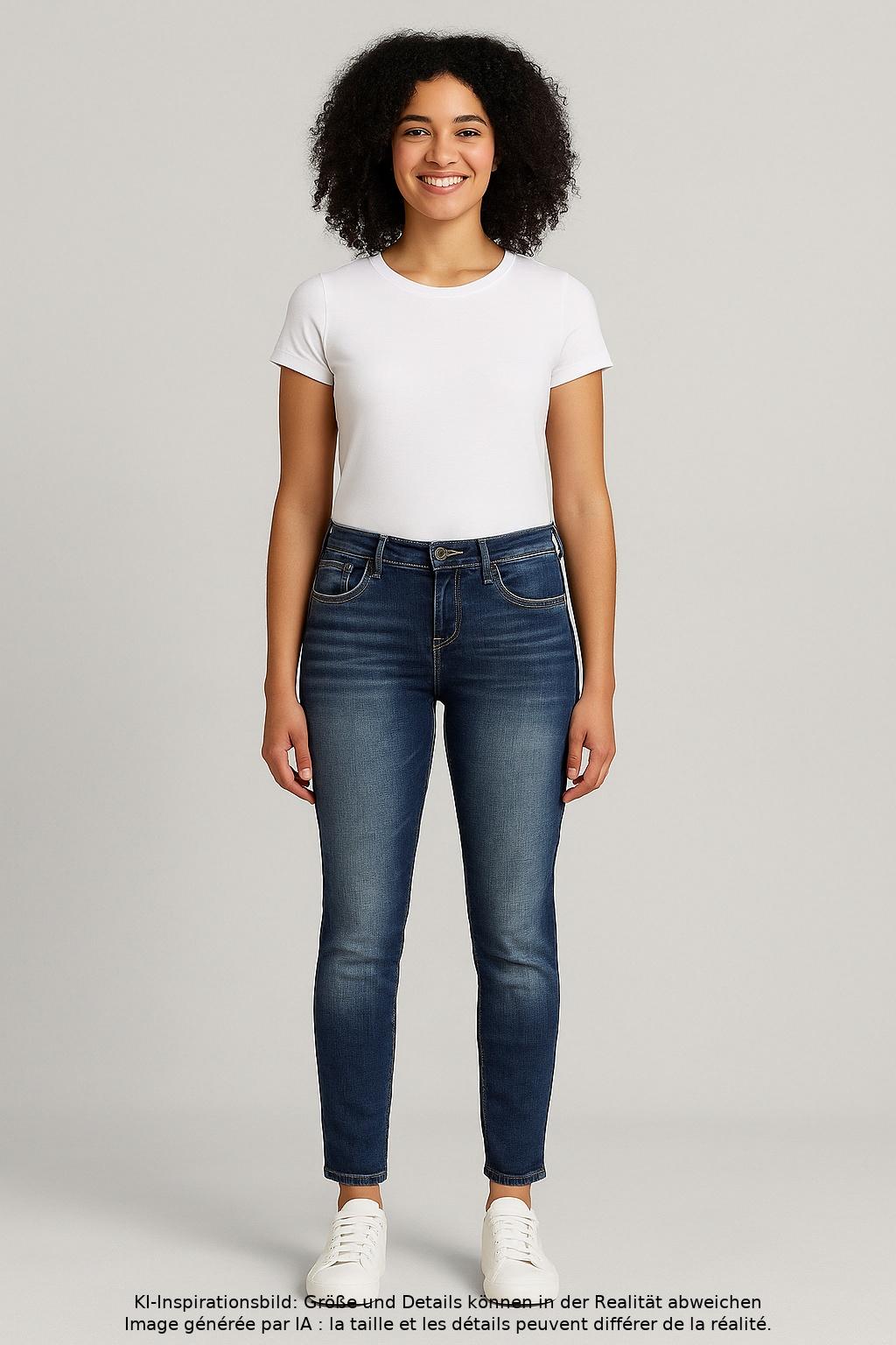 

Street One Damen Jeans, blau, Gr. 26