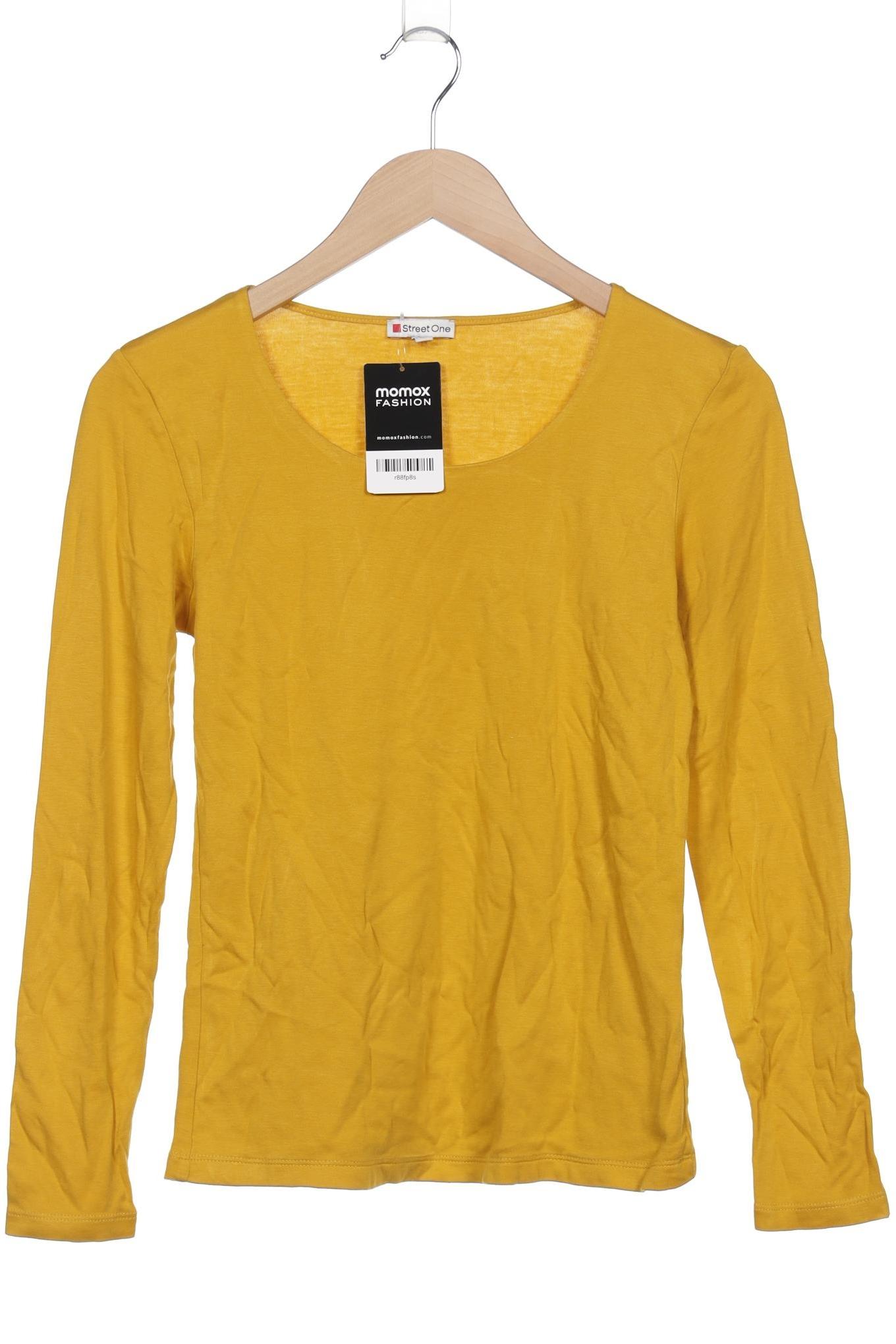 

Street One Damen Langarmshirt, gelb, Gr. 36