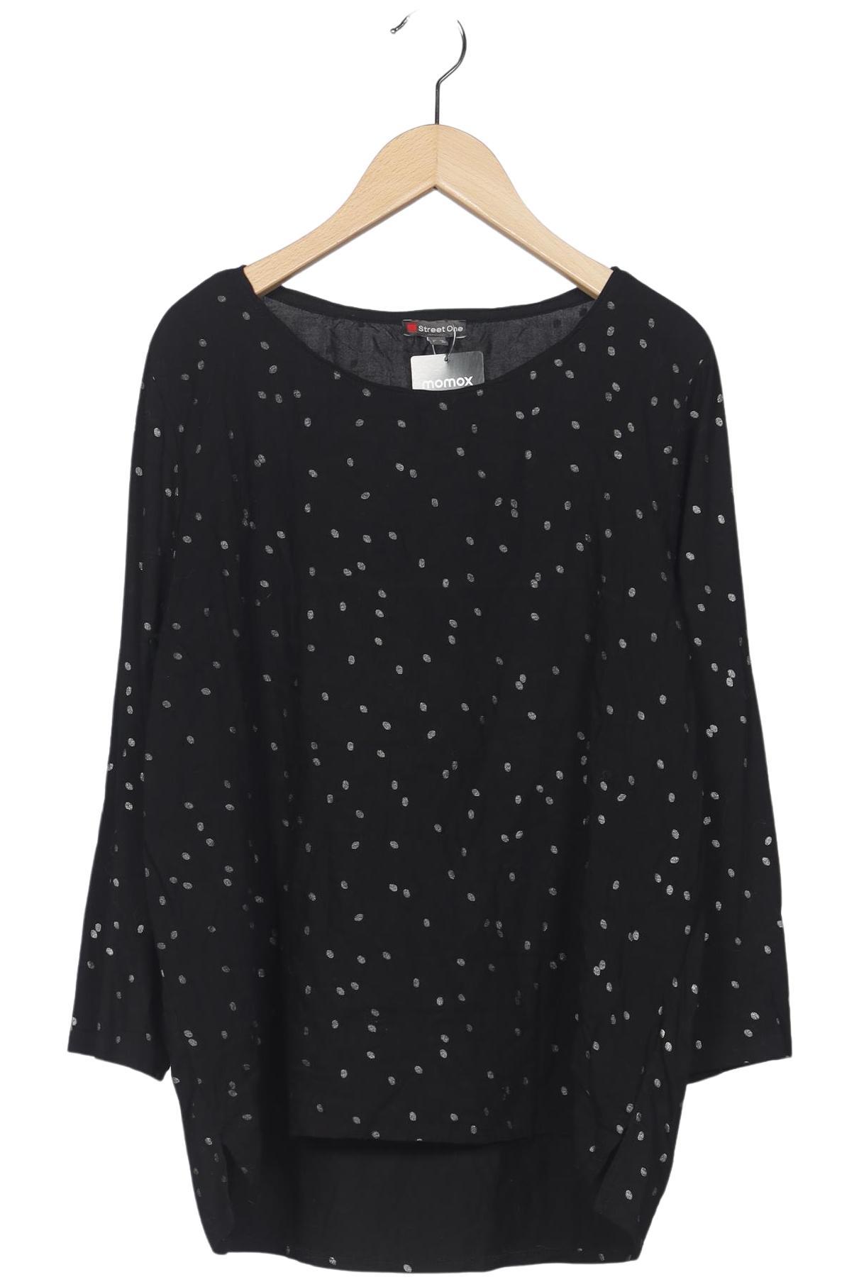 

Street One Damen Langarmshirt, schwarz, Gr. 42