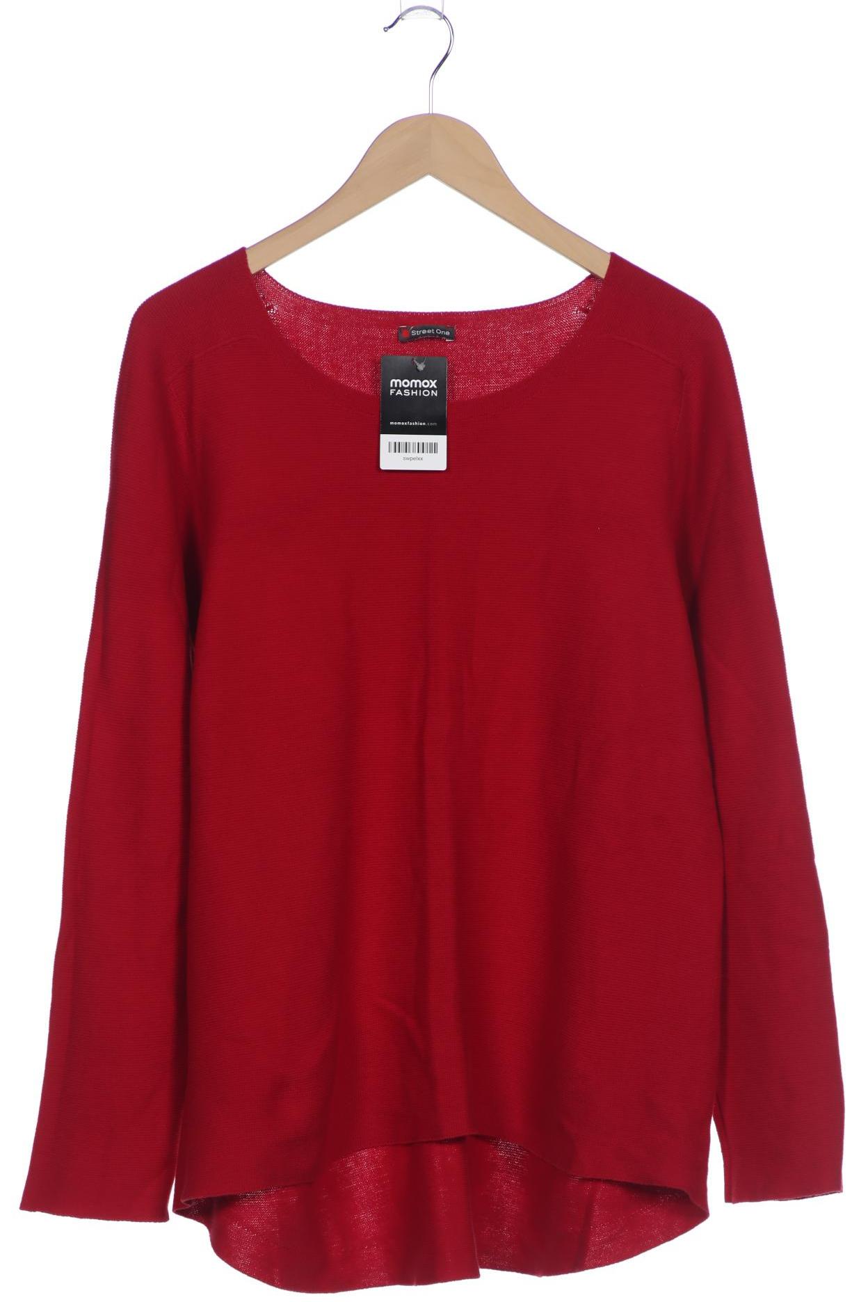 

Street One Damen Pullover, rot, Gr. 44