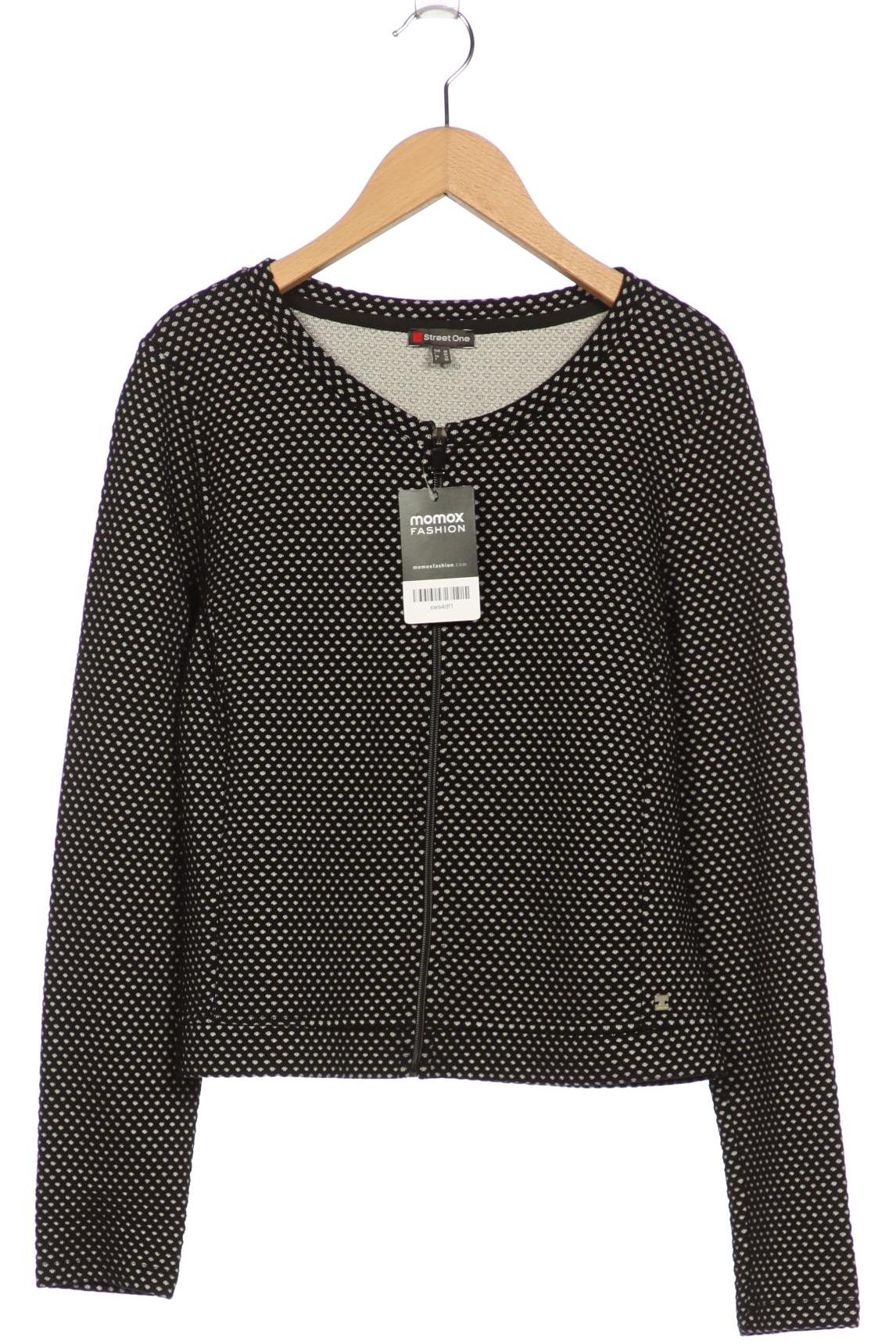 

Street One Damen Sweatshirt, schwarz, Gr. 38