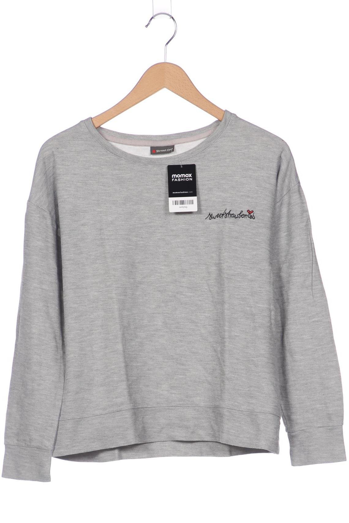 

Street One Damen Sweatshirt, grau, Gr. 38