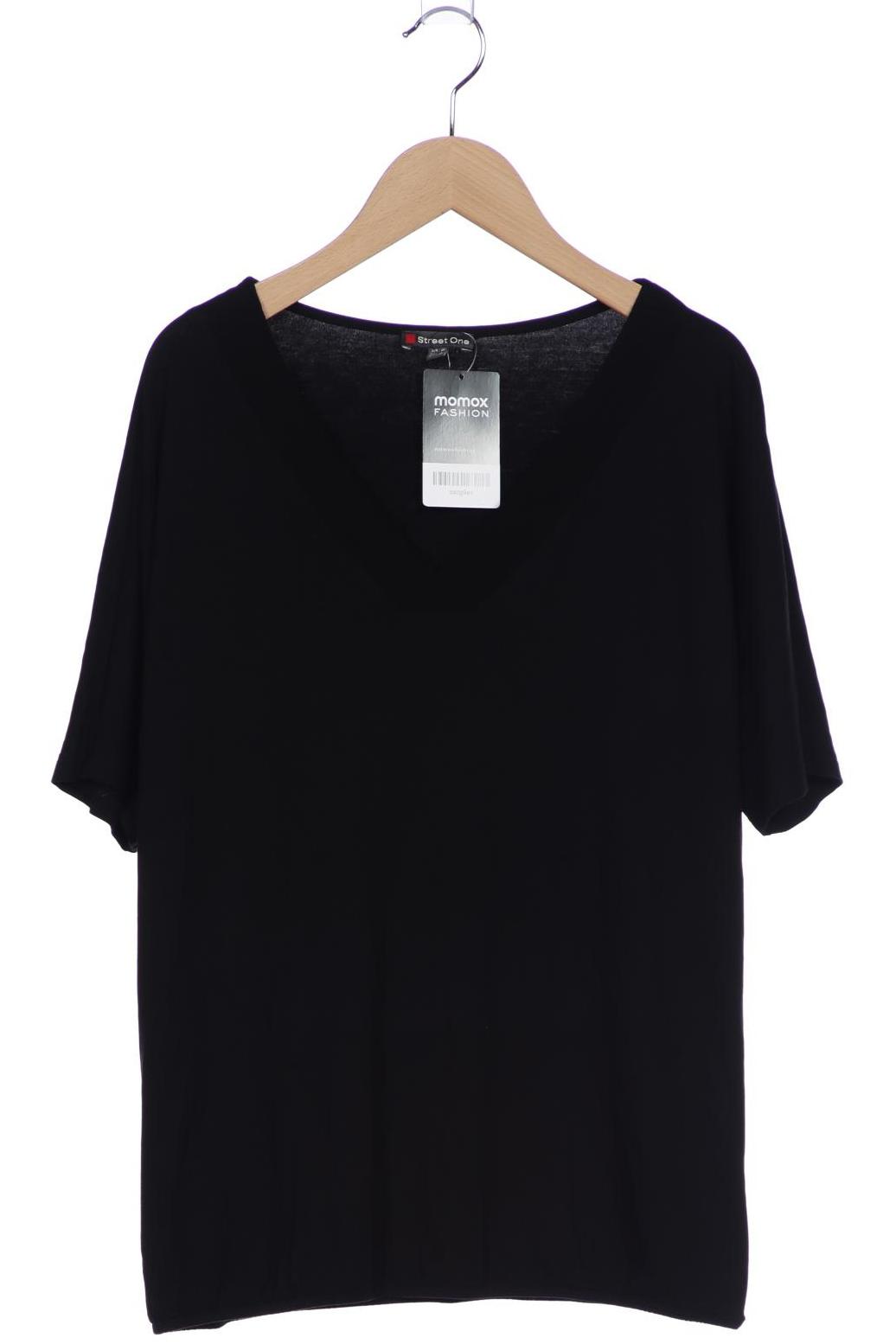 

Street One Damen T-Shirt, schwarz, Gr. 38