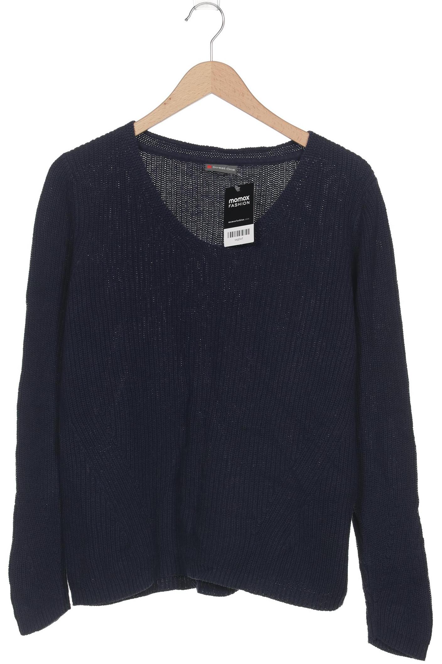 

Street One Damen Pullover, marineblau, Gr. 40