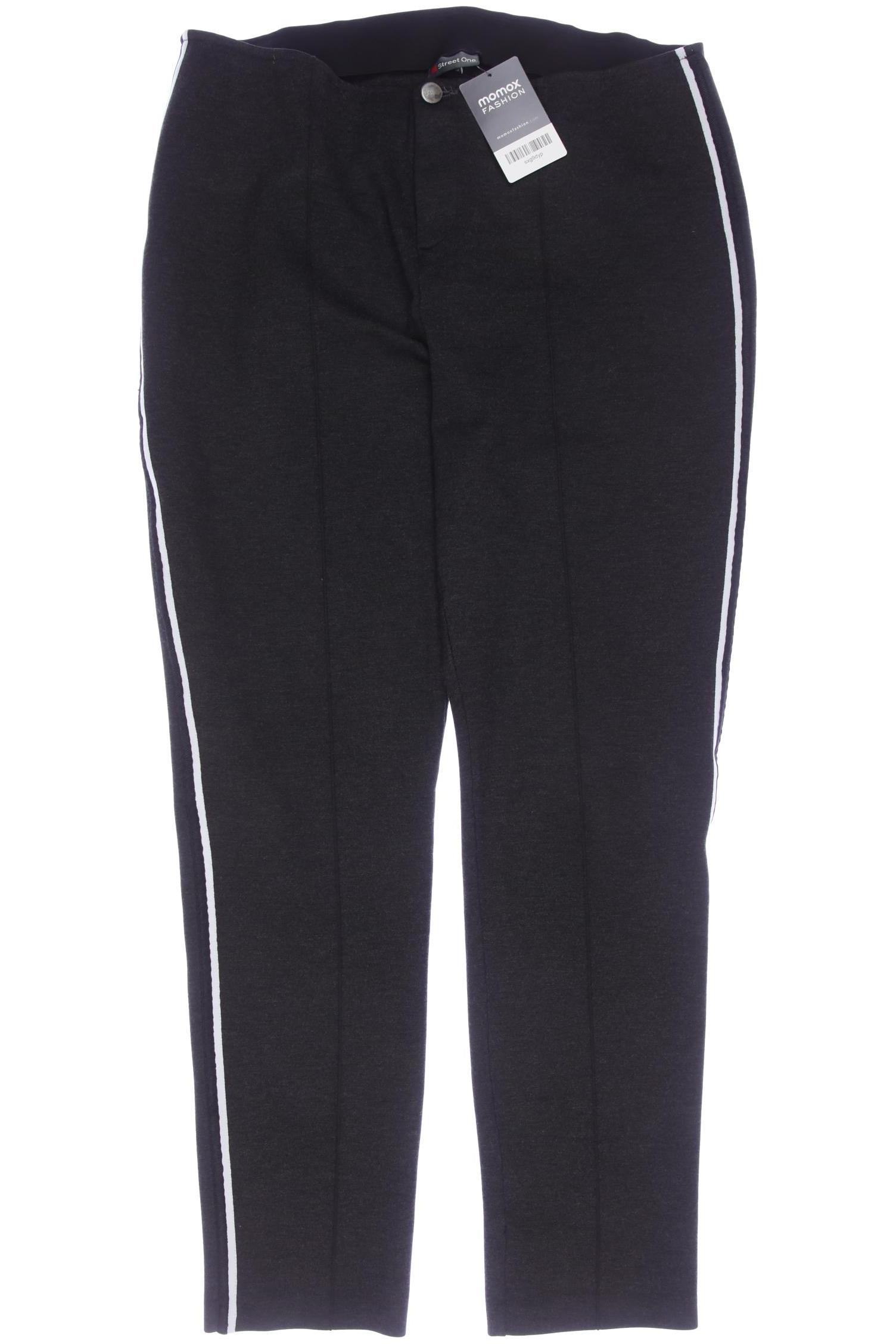Thumbnail - Street One Damen Stoffhose, grau, Gr. 40