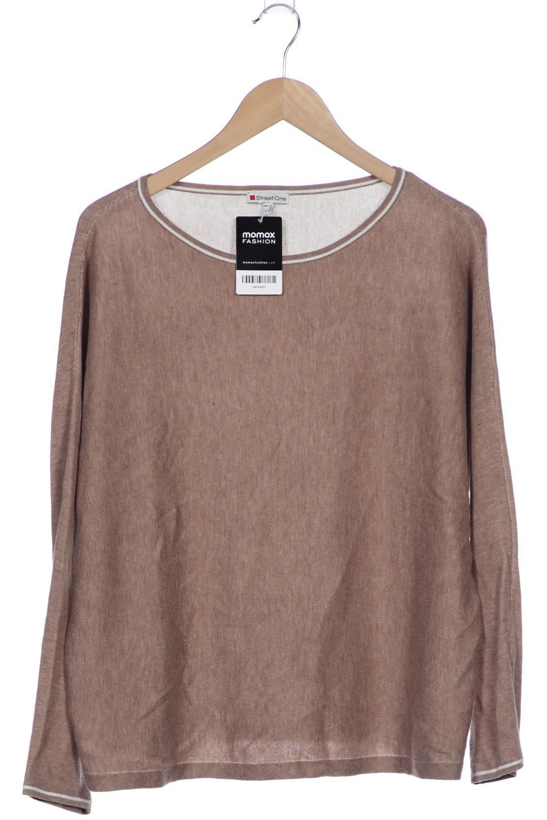 

Street One Damen Pullover, braun, Gr. 42