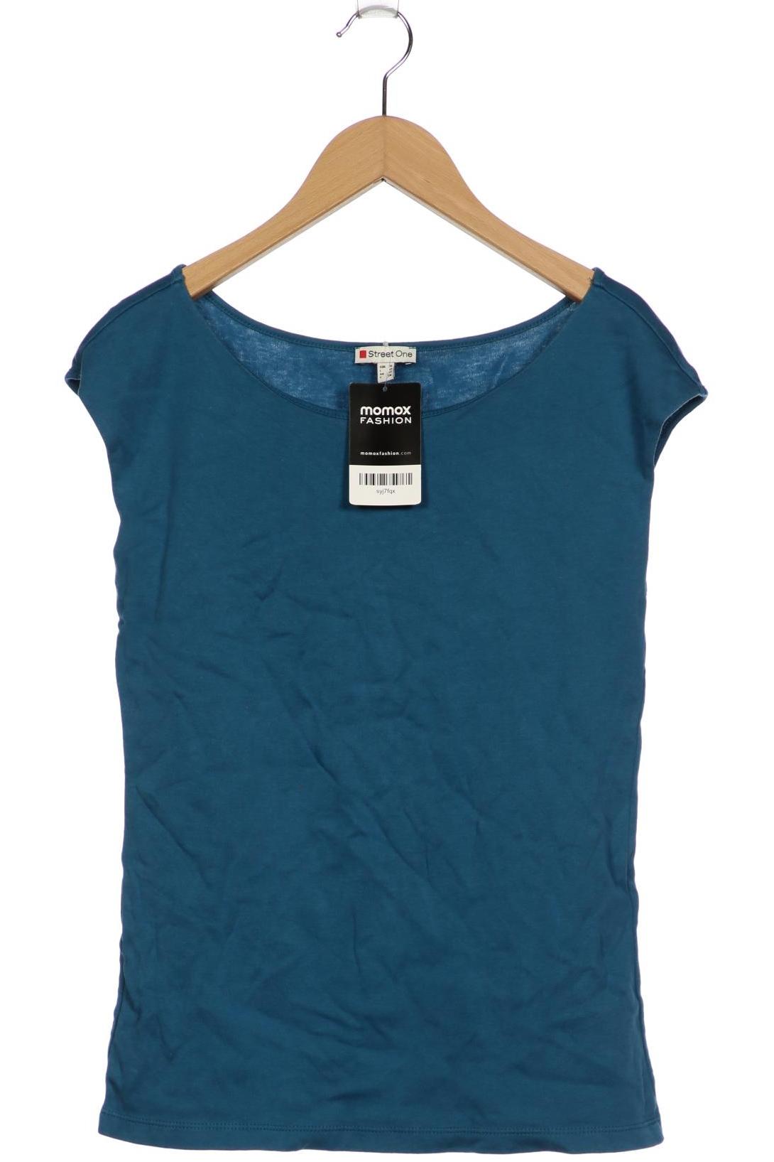 

Street One Damen T-Shirt, blau, Gr. 36