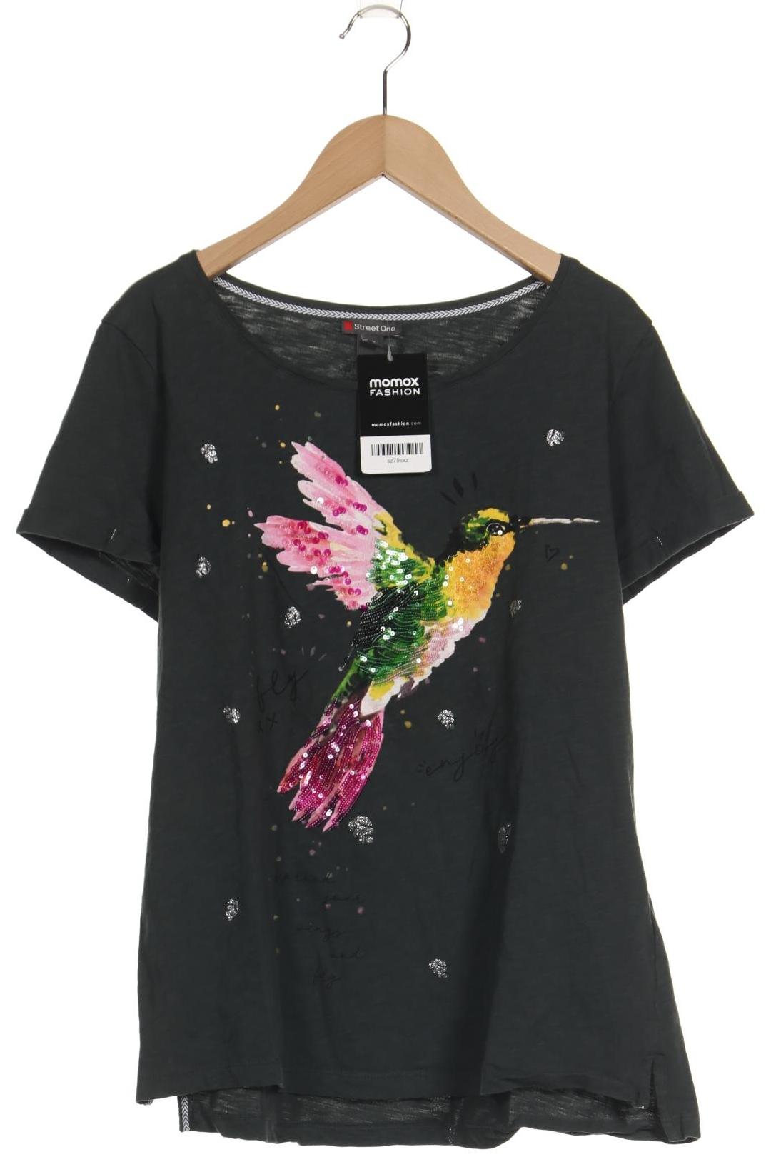 

Street One Damen T-Shirt, grün, Gr. 40