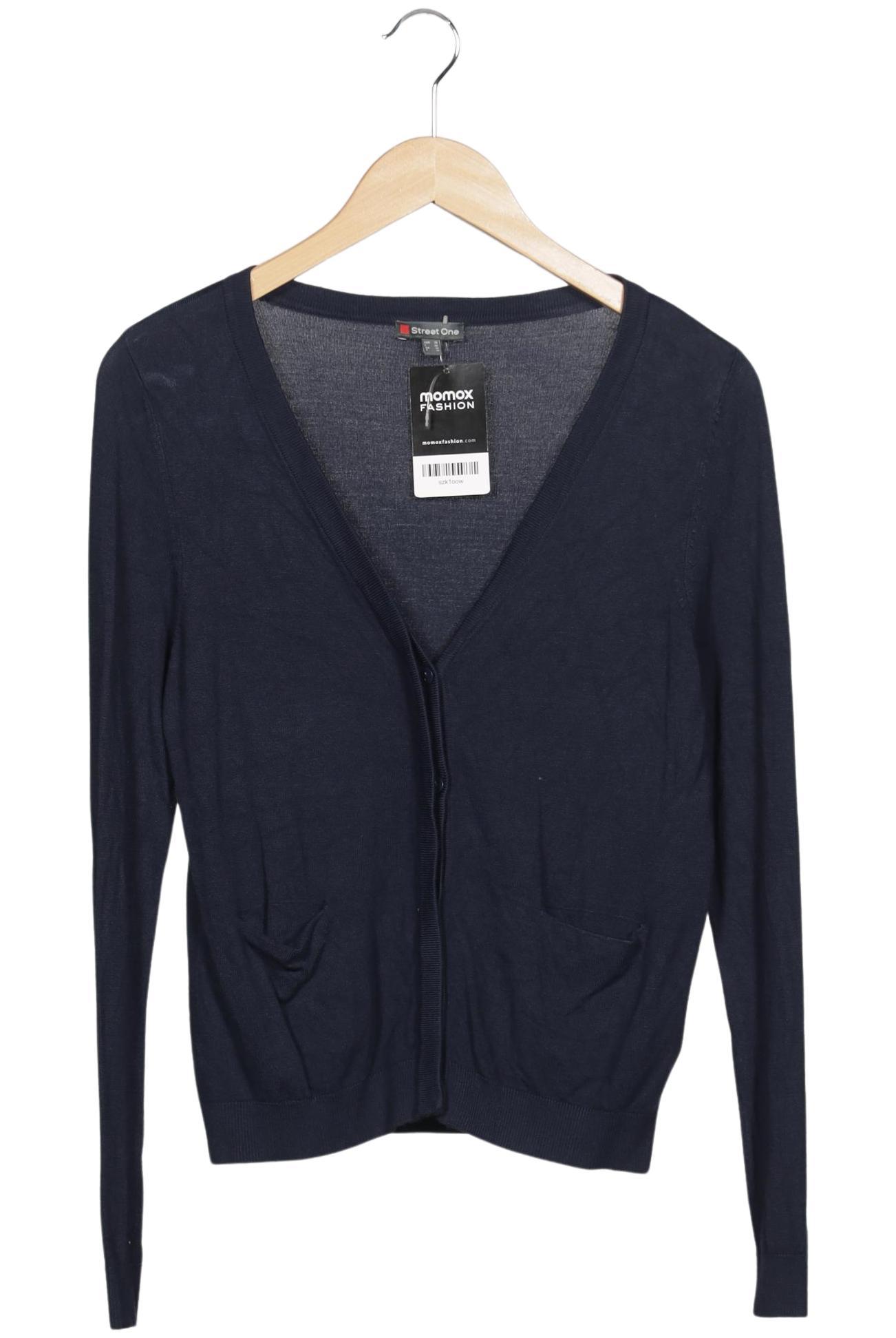 

Street One Damen Strickjacke, marineblau, Gr. 36