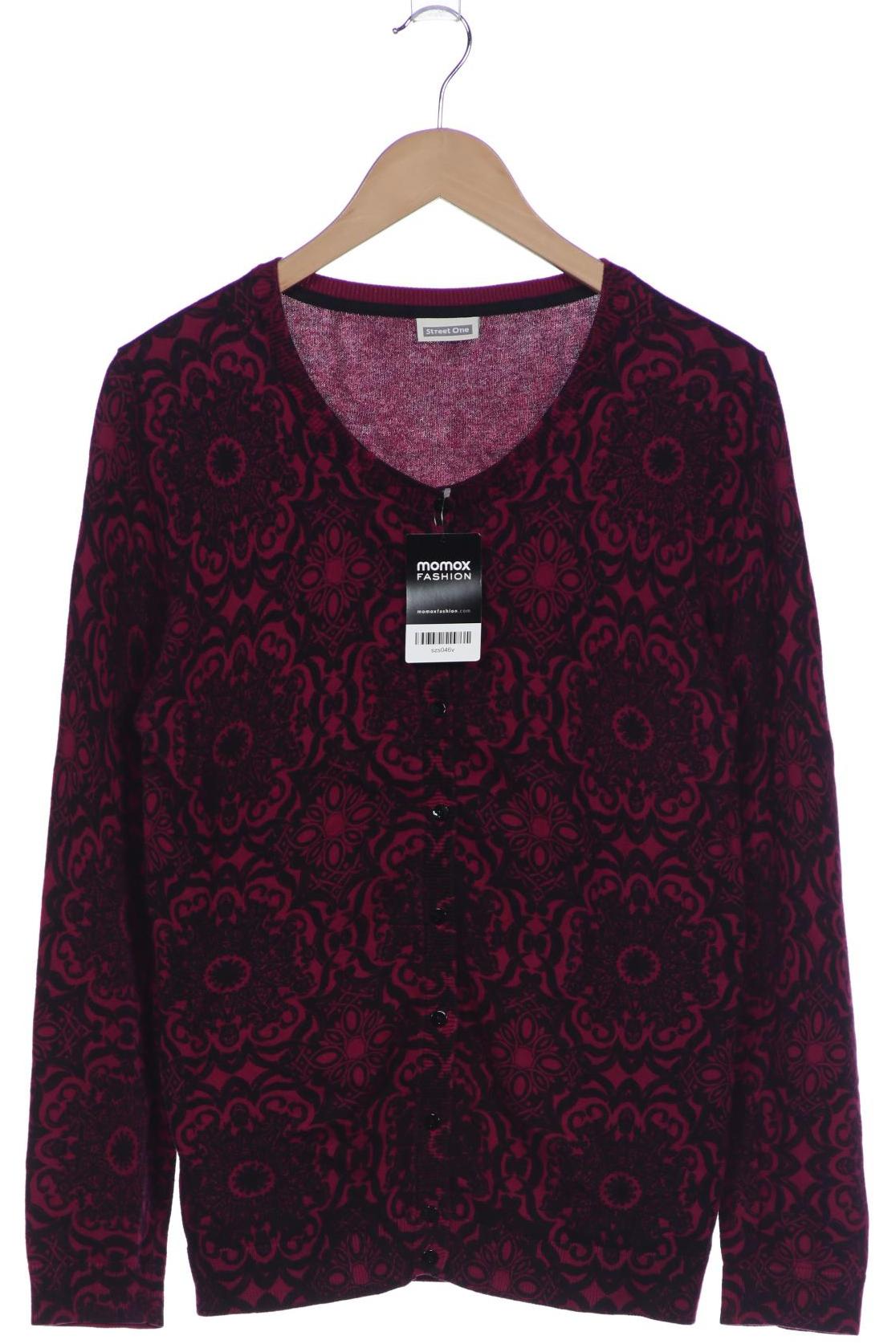 

Street One Damen Strickjacke, bordeaux, Gr. 40