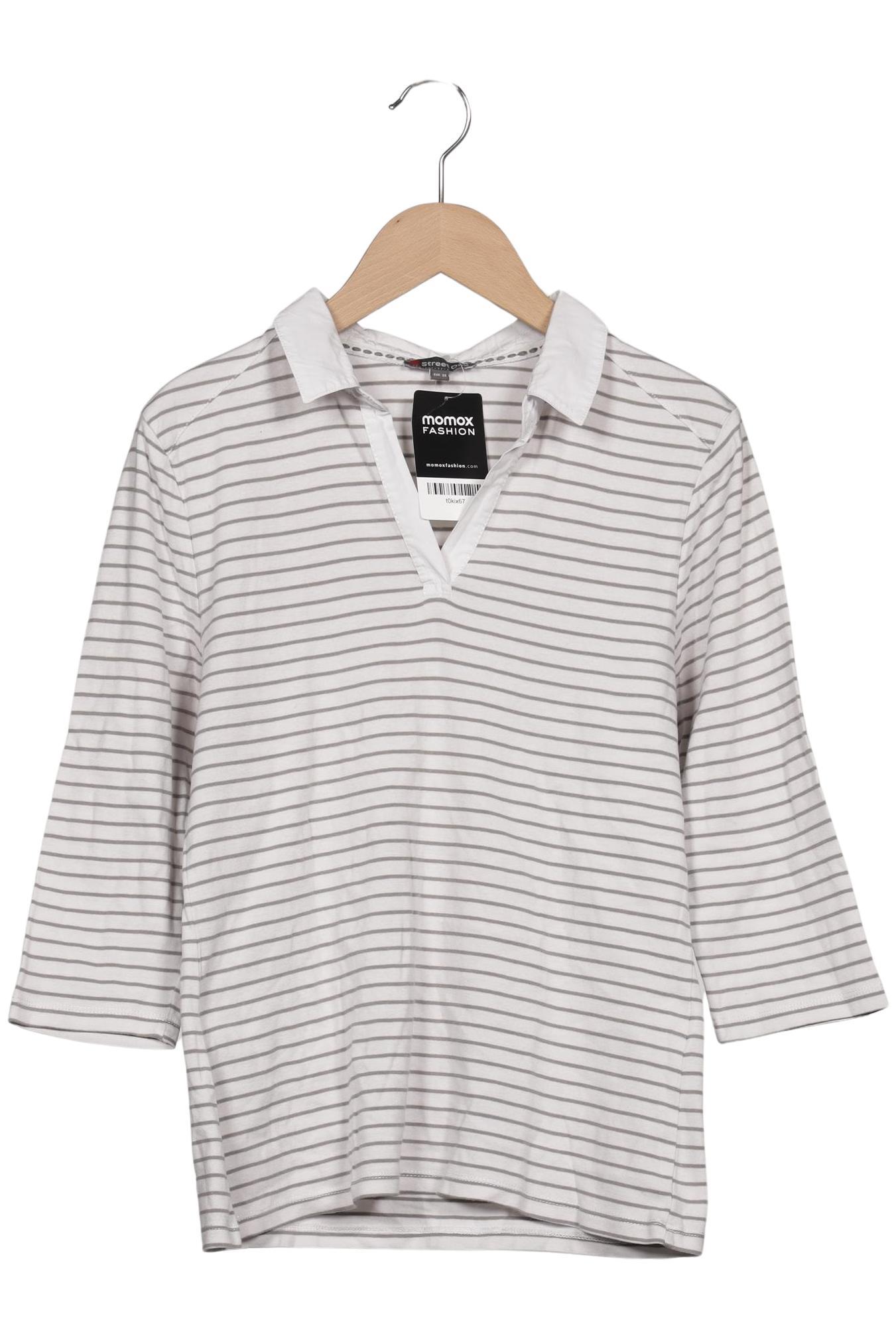 

Street One Damen Poloshirt, weiß, Gr. 38