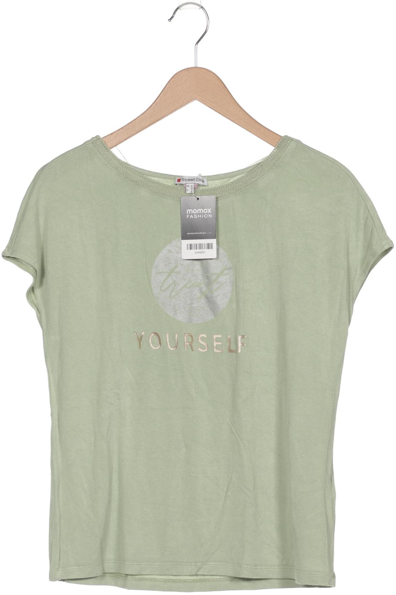 

Street One Damen T-Shirt, grün, Gr. 36