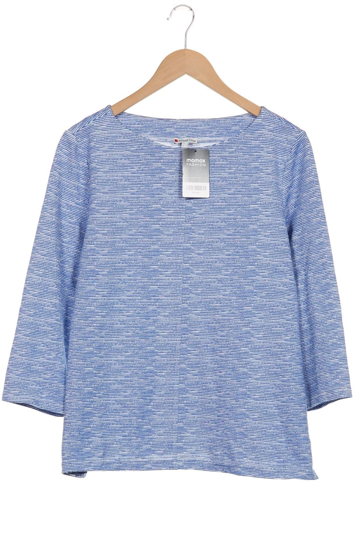 

Street One Damen Sweatshirt, blau, Gr. 42