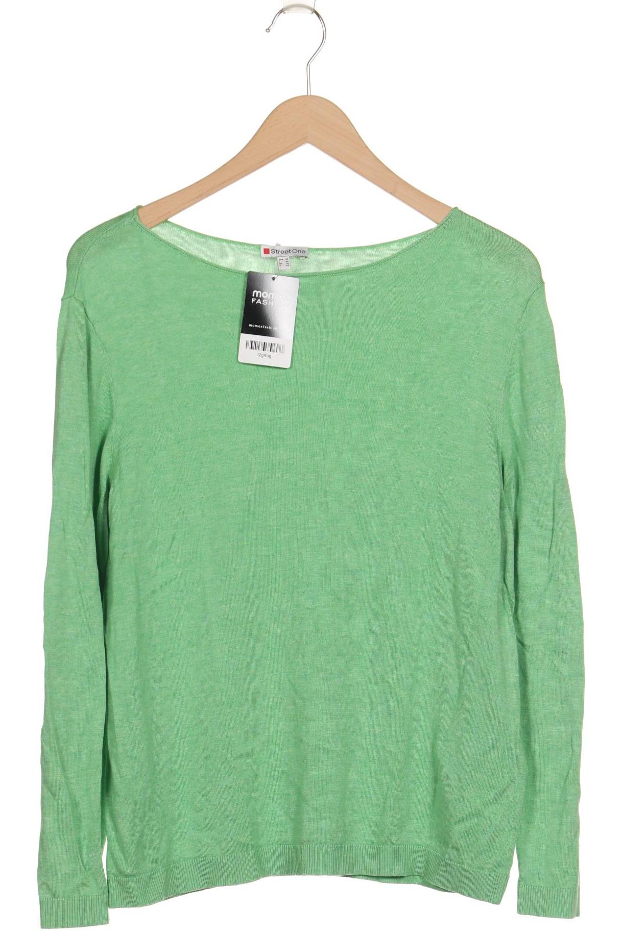 

Street One Damen Pullover, grün, Gr. 42
