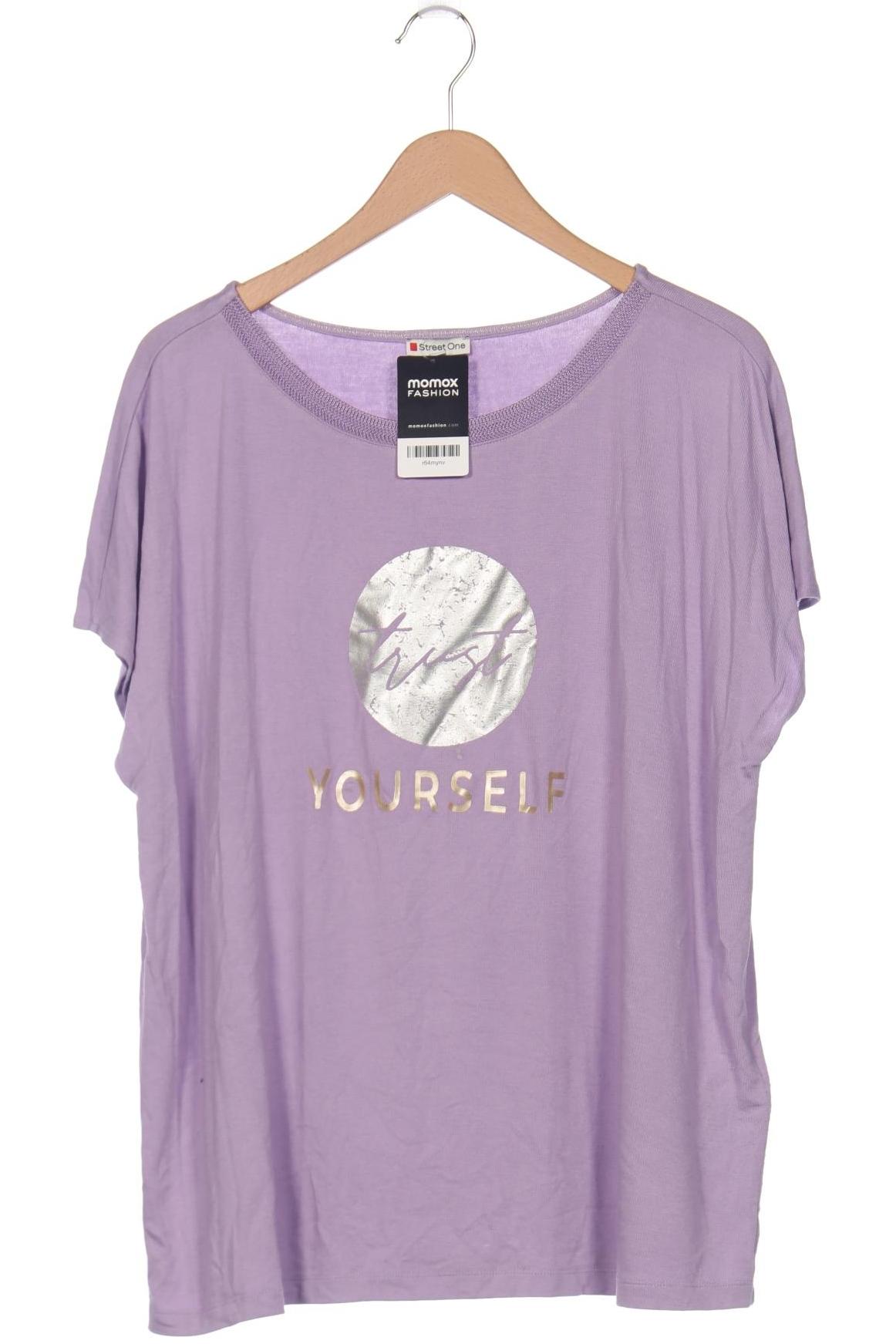 

Street One Damen T-Shirt, flieder, Gr. 46