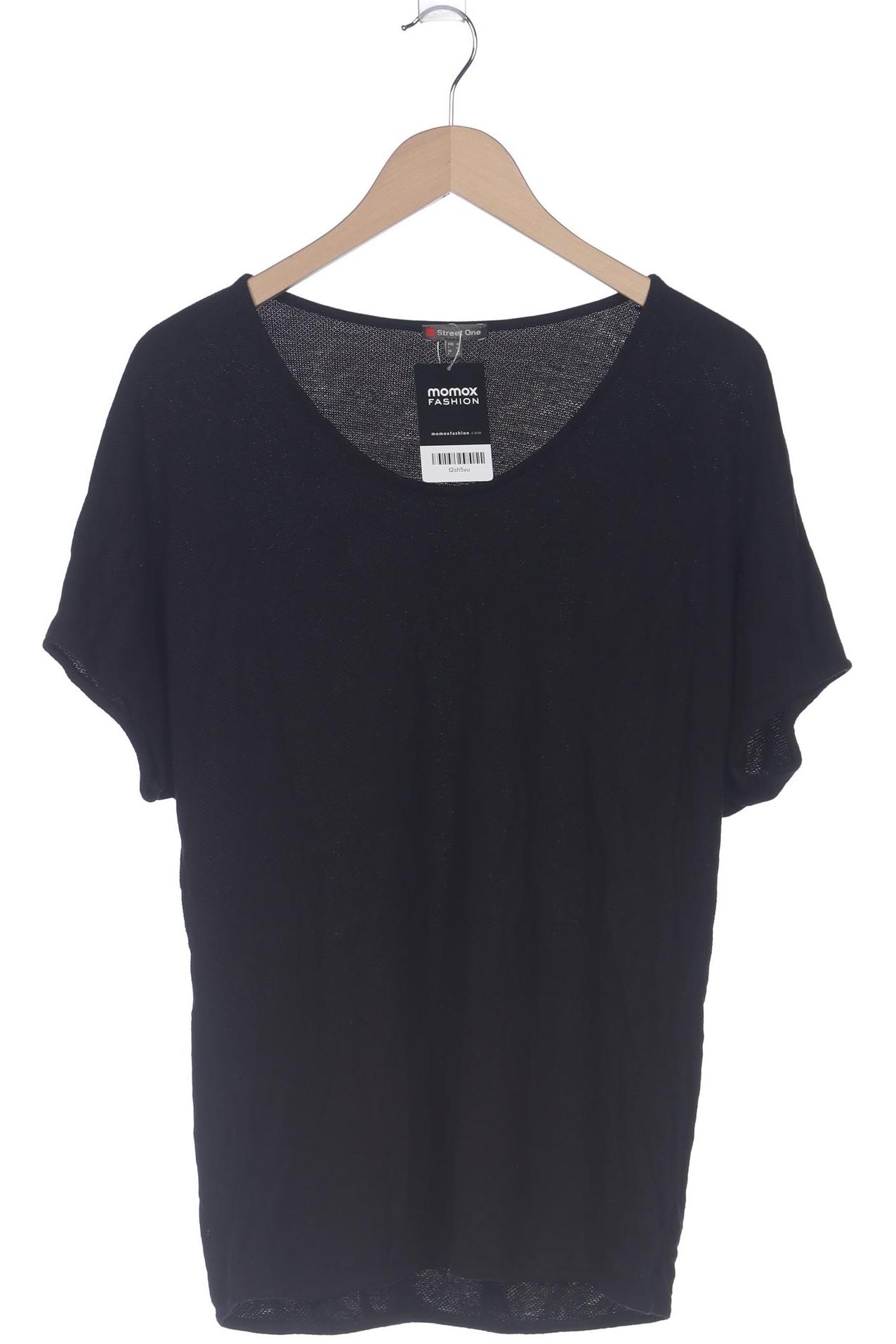 

Street One Damen T-Shirt, schwarz, Gr. 42