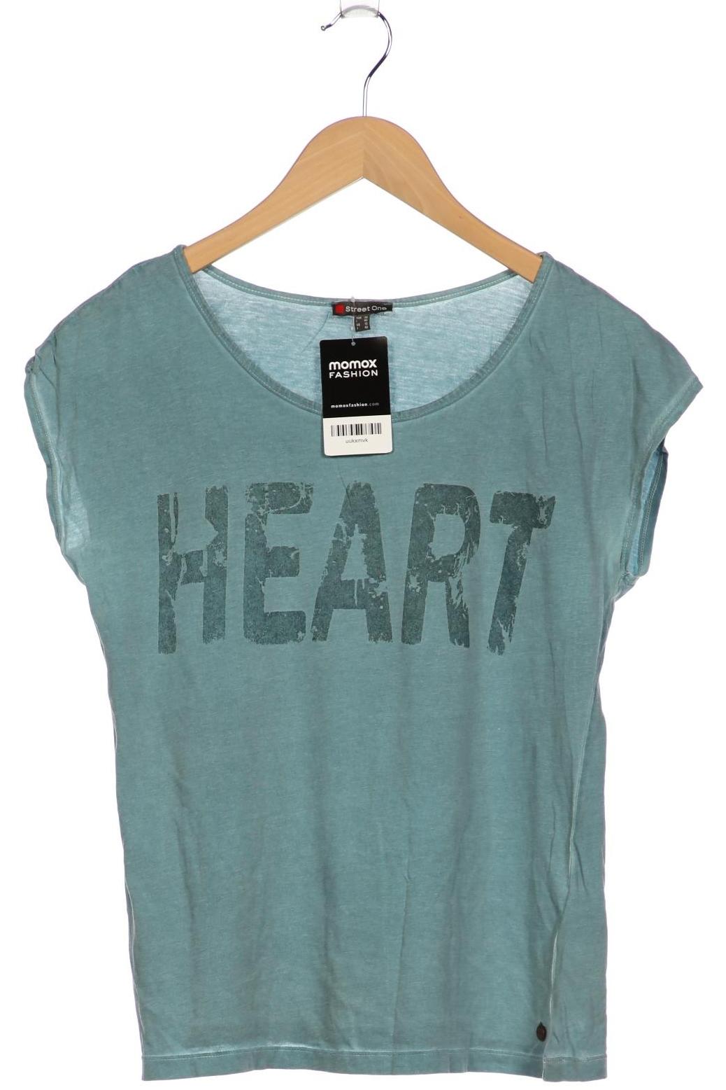 

Street One Damen T-Shirt, blau, Gr. 36
