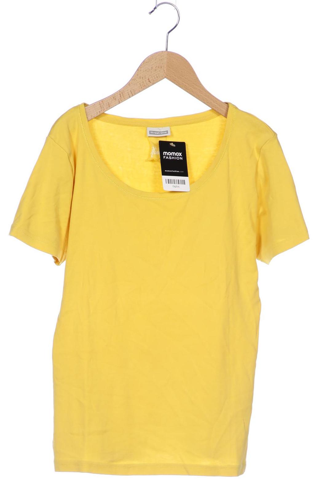 

Street One Damen T-Shirt, gelb, Gr. 42