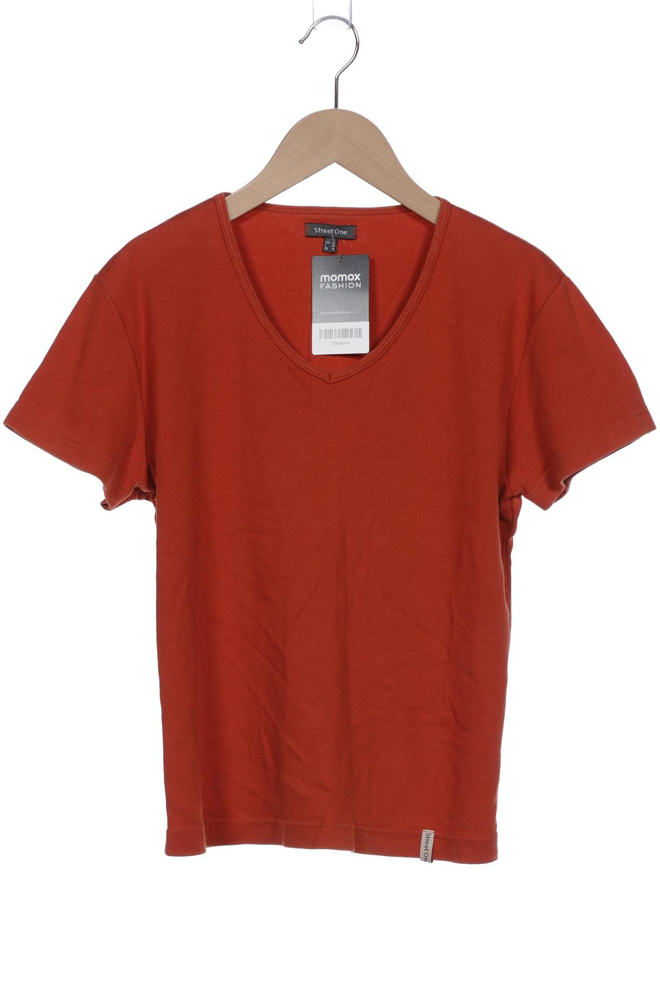 

Street One Damen T-Shirt, orange, Gr. 42