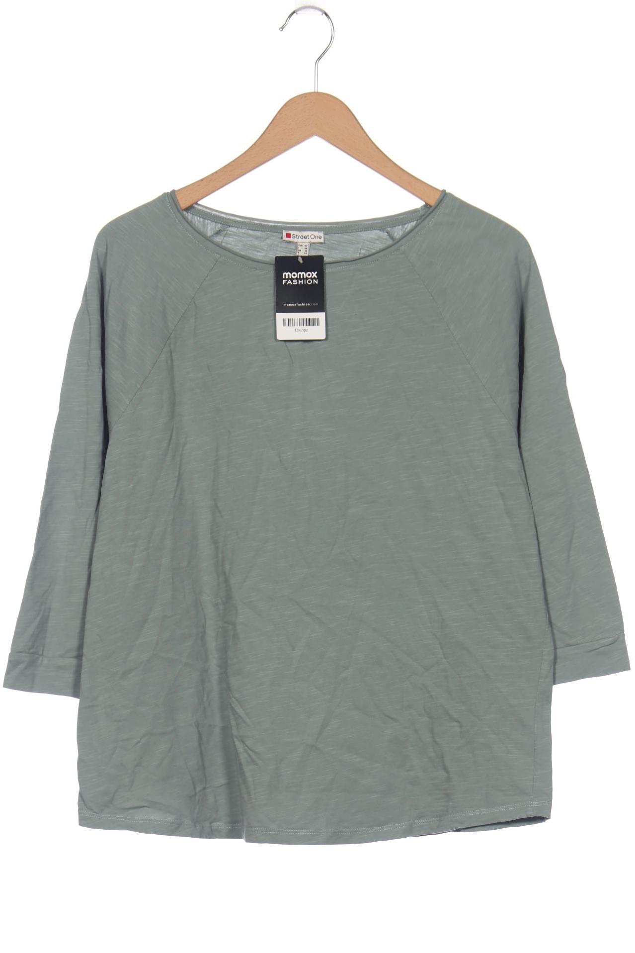 

Street One Damen Langarmshirt, türkis, Gr. 42