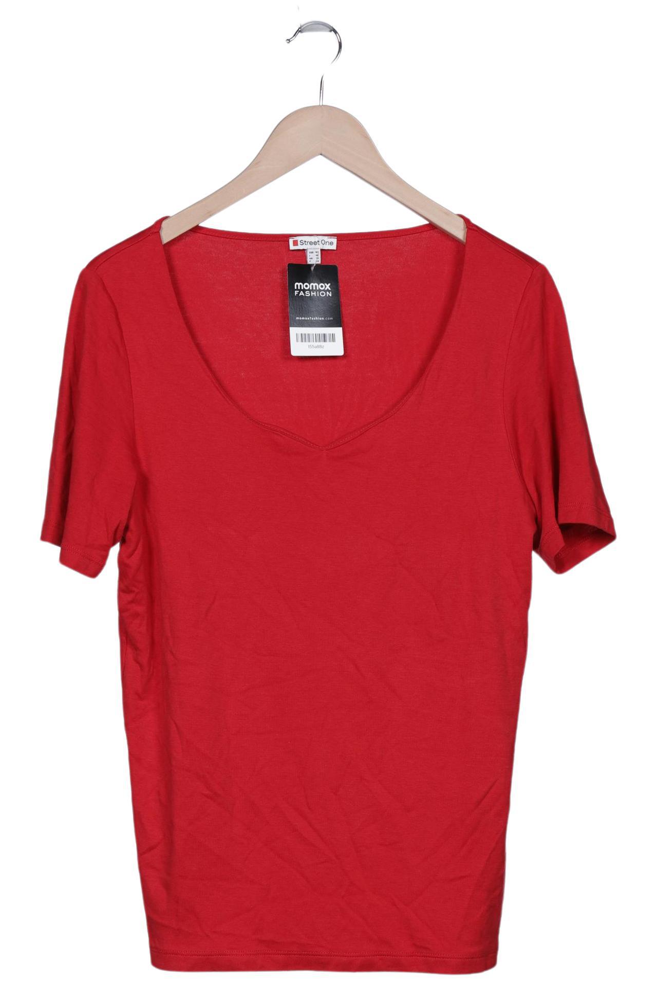 

Street One Damen T-Shirt, rot, Gr. 42