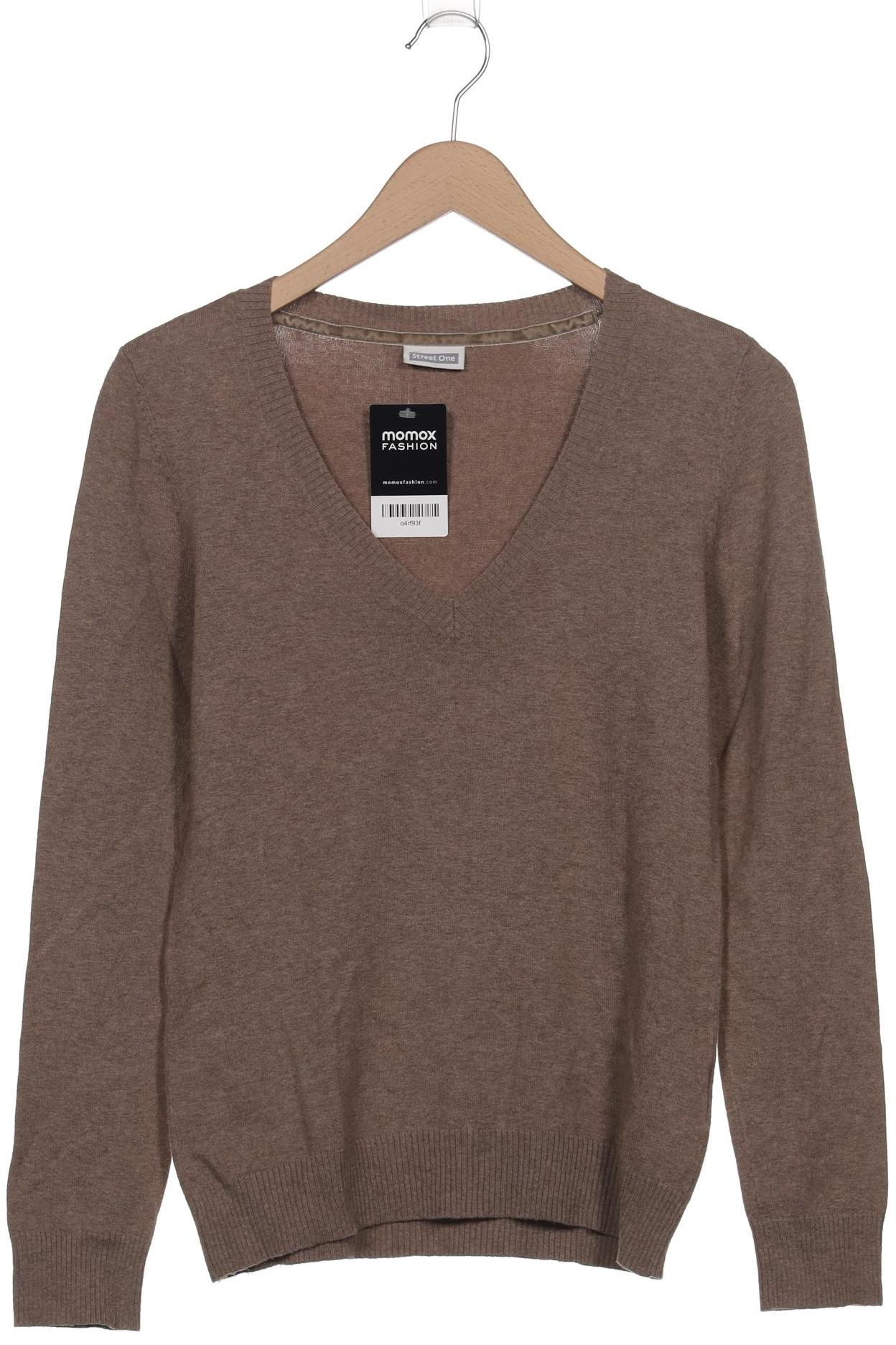 

Street One Damen Pullover, braun, Gr. 38