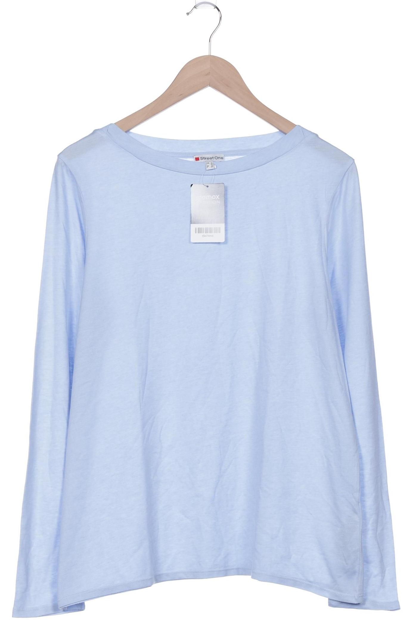 

Street One Damen Langarmshirt, blau, Gr. 42