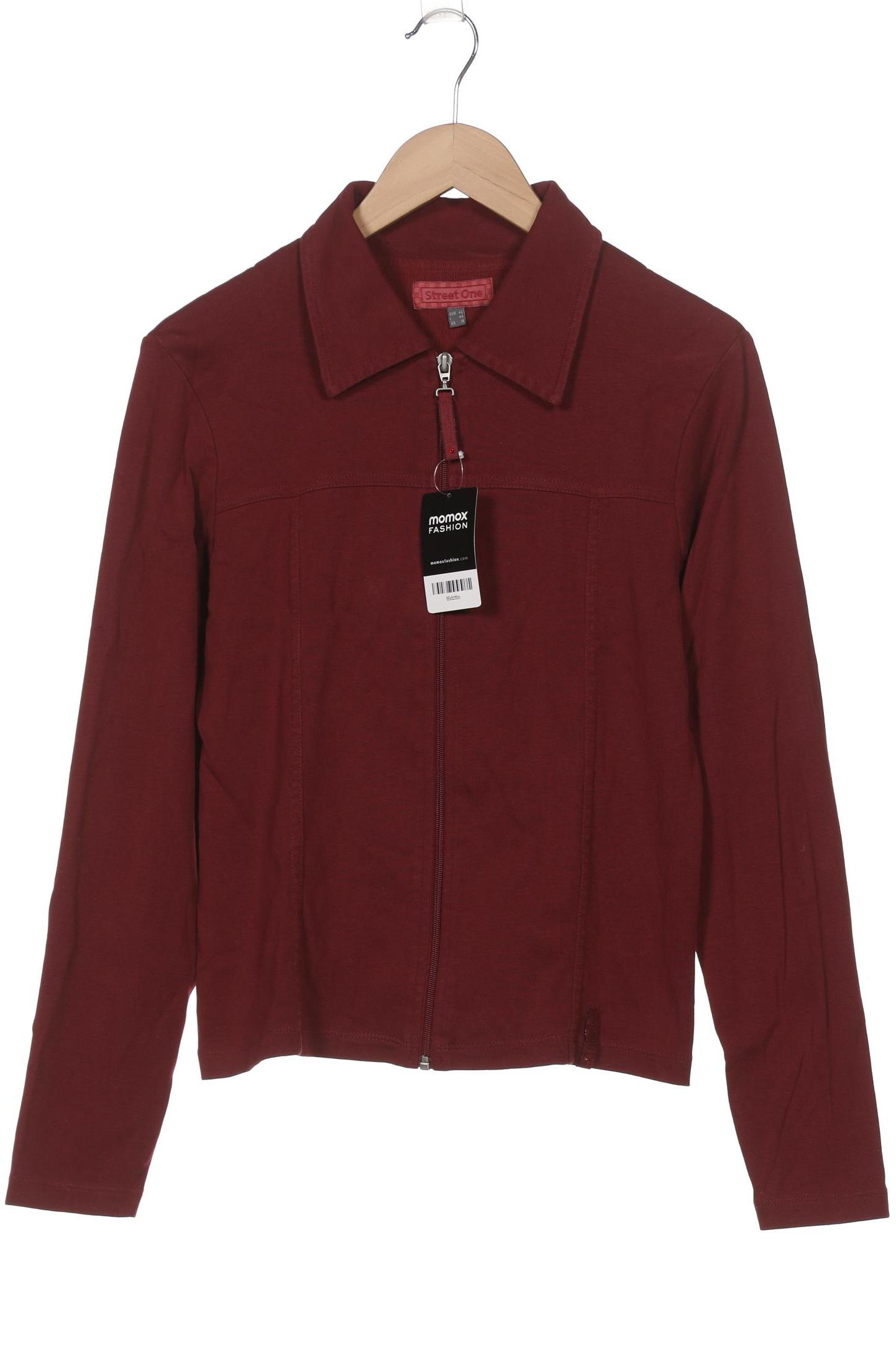 

Street One Damen Strickjacke, bordeaux, Gr. 42