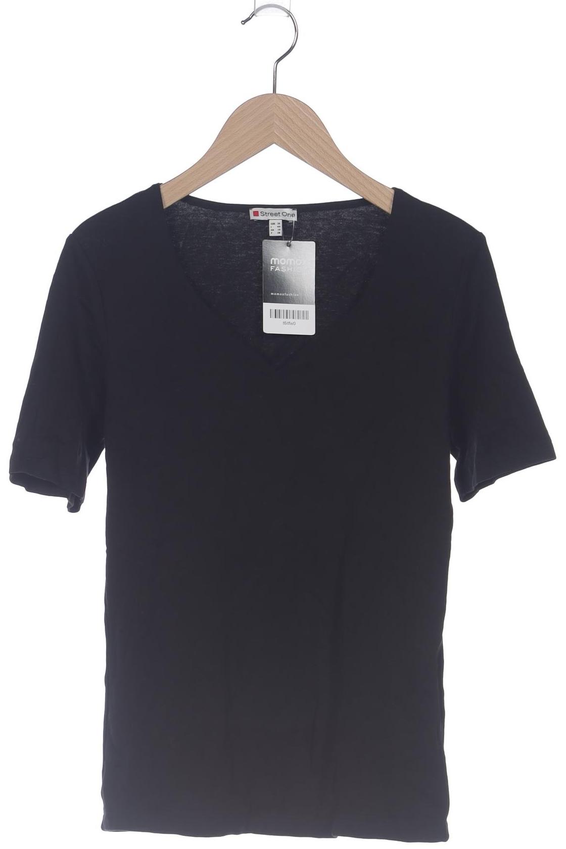

Street One Damen T-Shirt, schwarz, Gr. 36