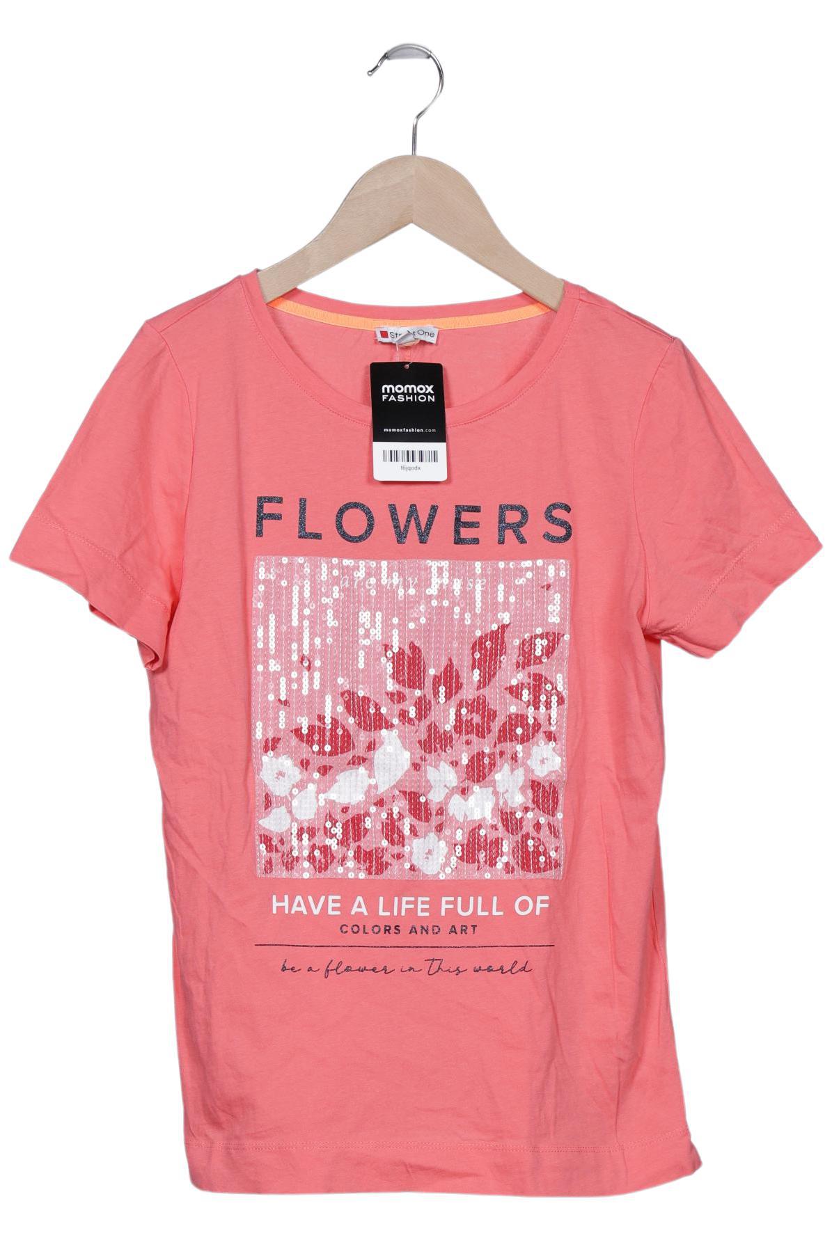 

Street One Damen T-Shirt, pink, Gr. 34