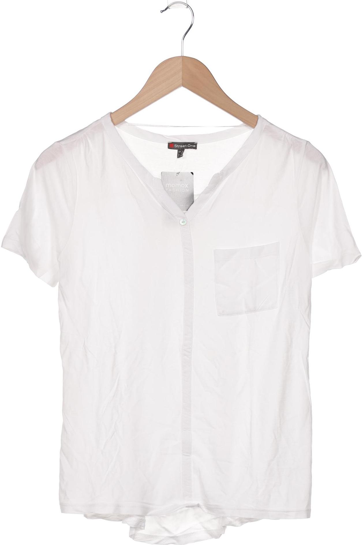

Street One Damen T-Shirt, weiß, Gr. 36