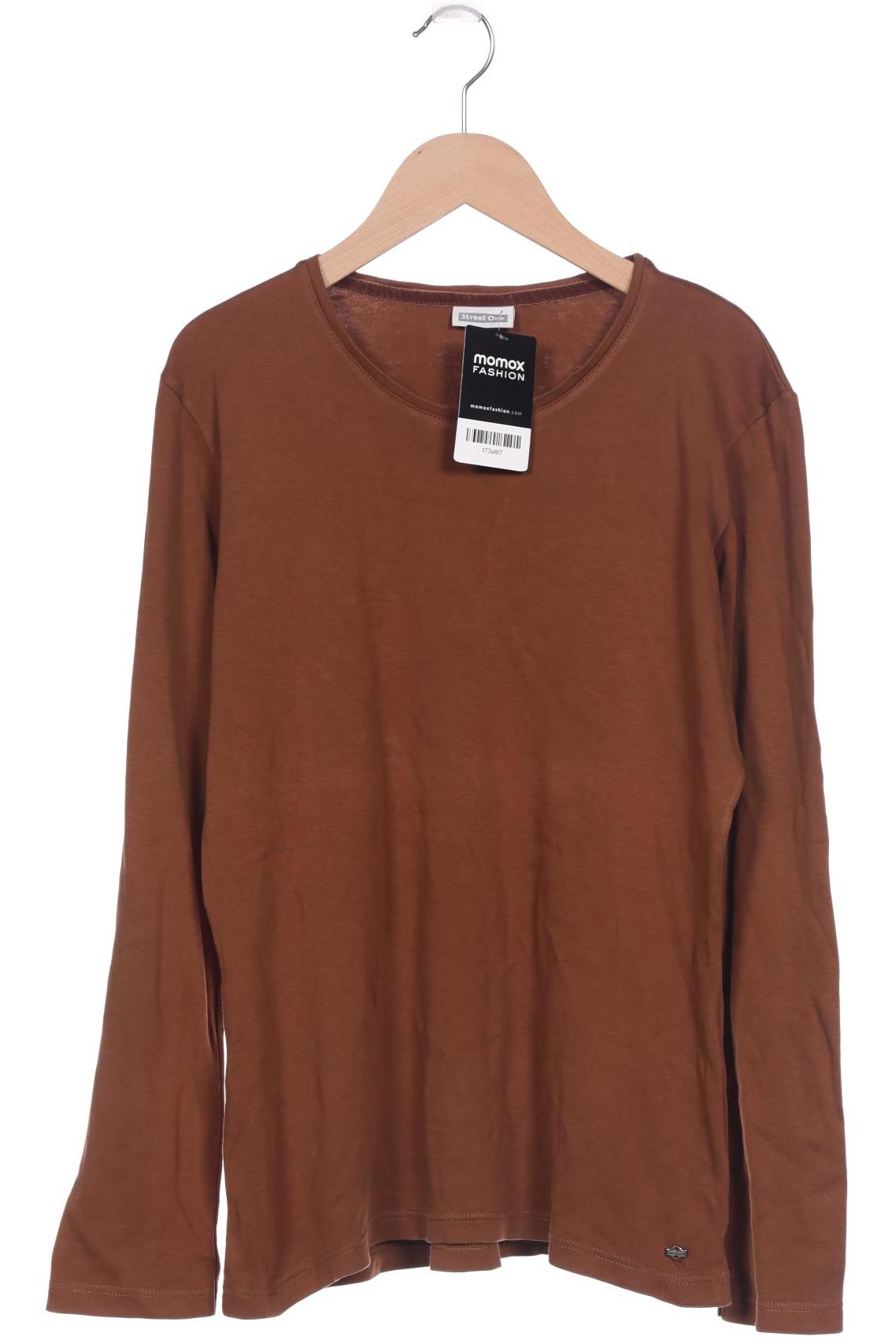 

Street One Damen Langarmshirt, braun, Gr. 44