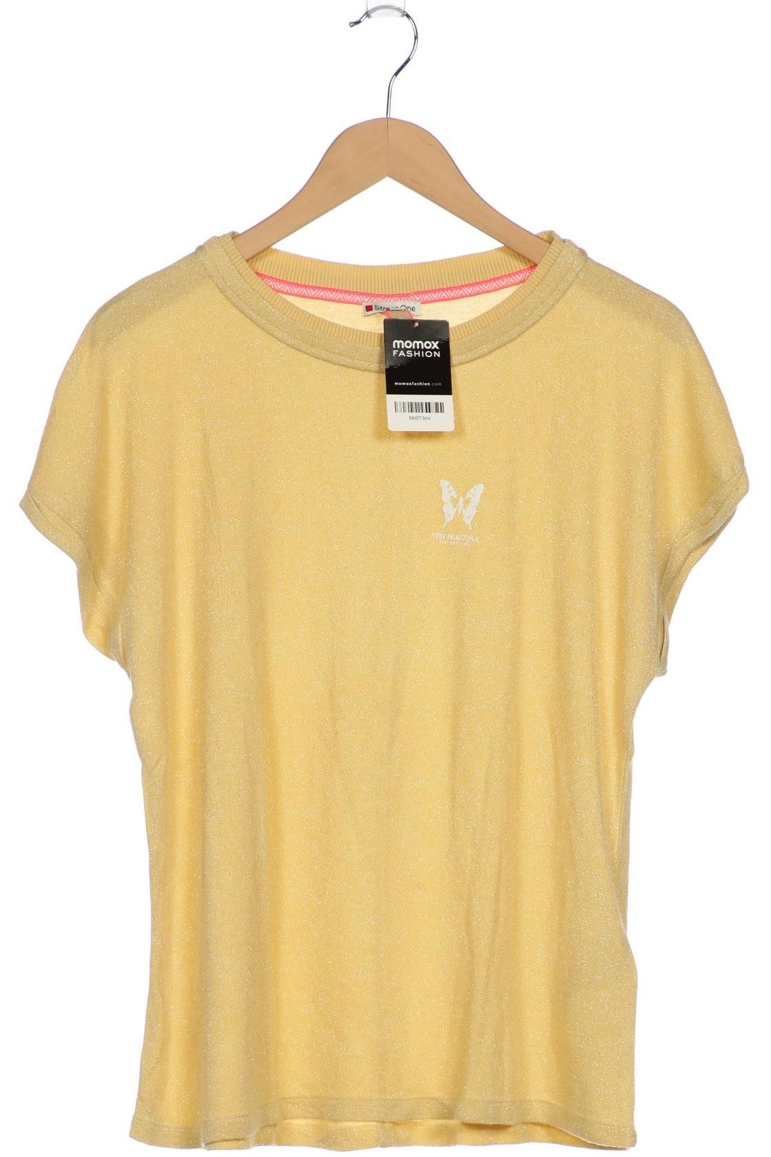 

Street One Damen T-Shirt, gelb, Gr. 42