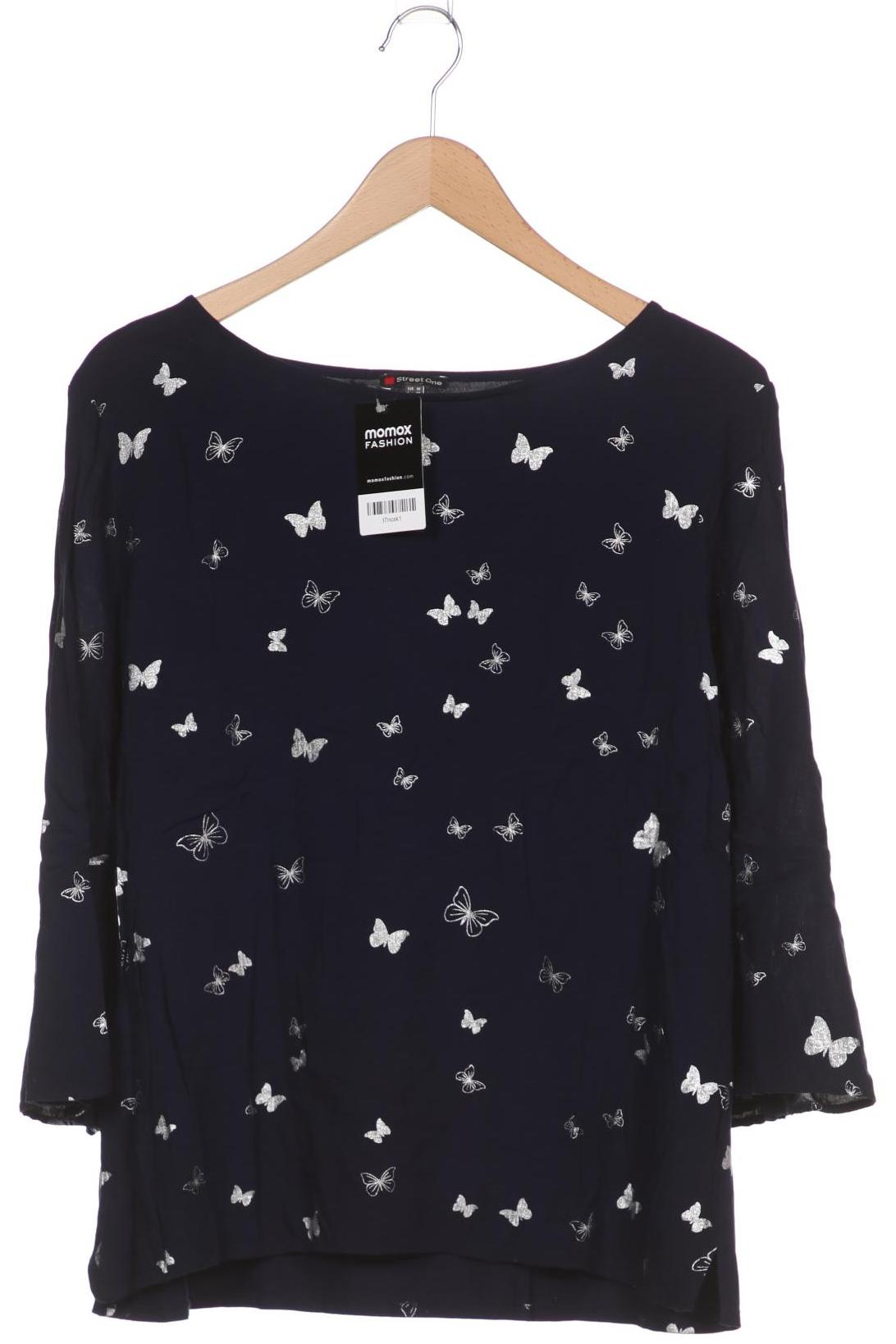 

Street One Damen Langarmshirt, marineblau