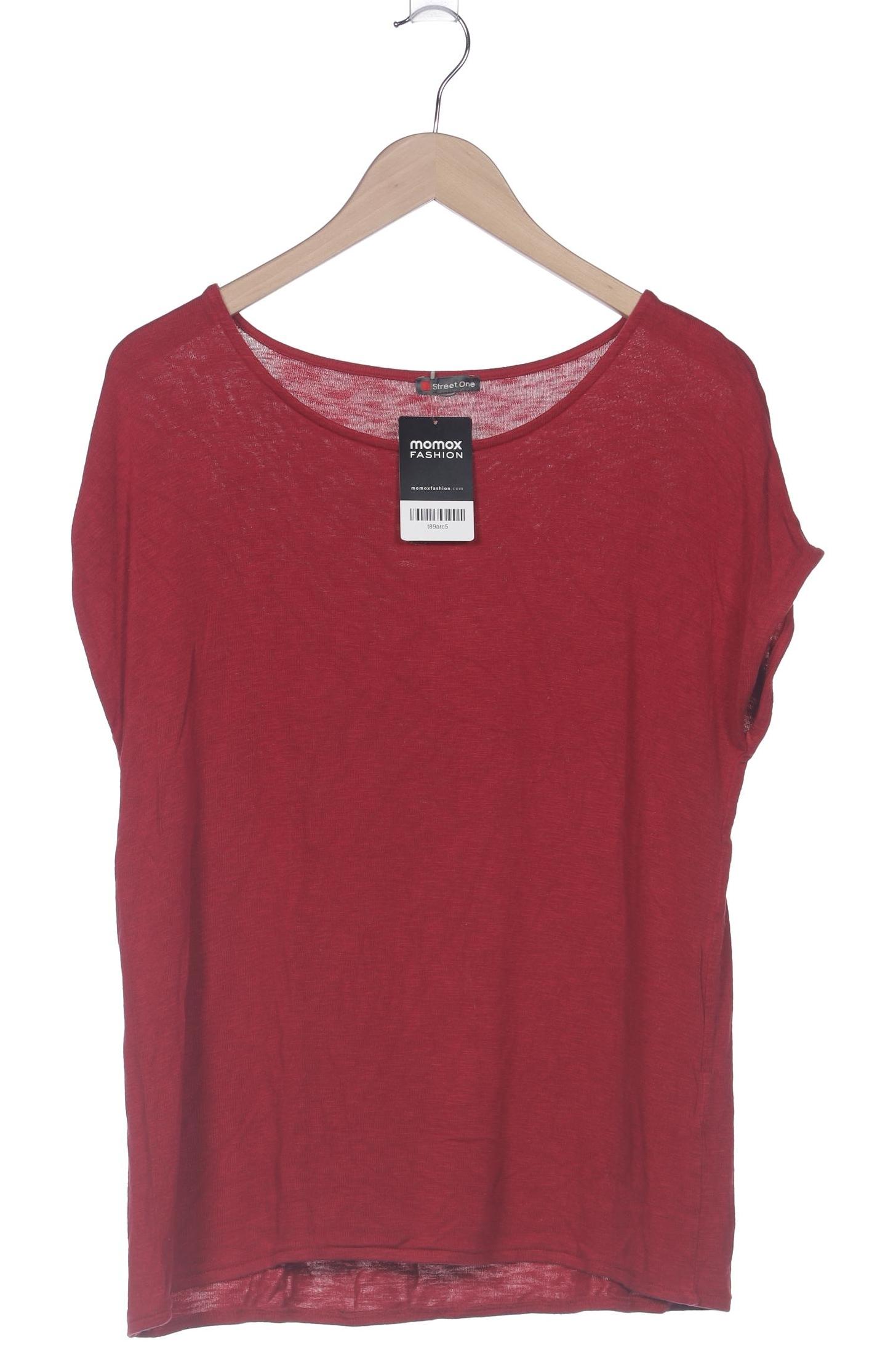 

Street One Damen T-Shirt, rot, Gr. 42