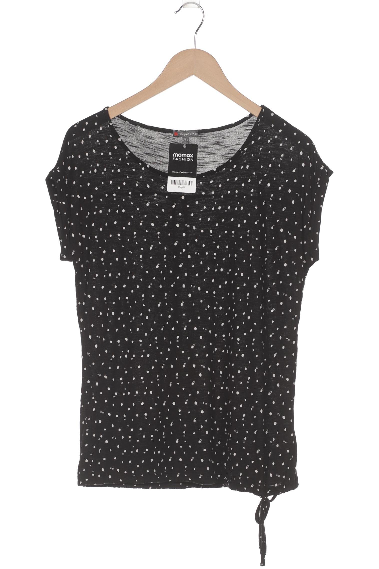 

Street One Damen T-Shirt, schwarz, Gr. 40