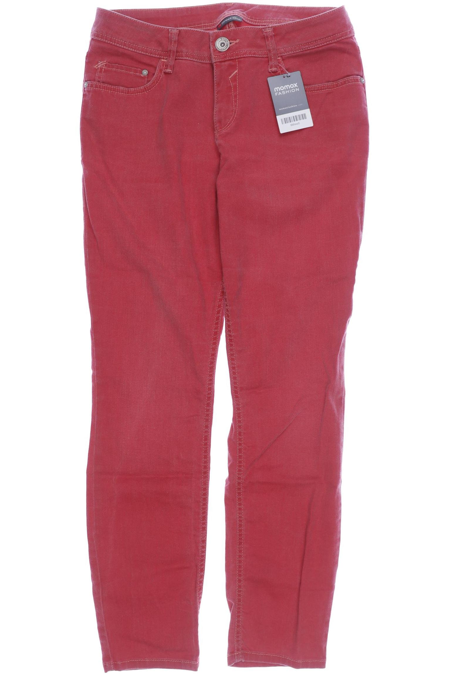 

Street One Damen Jeans, rot, Gr. 30